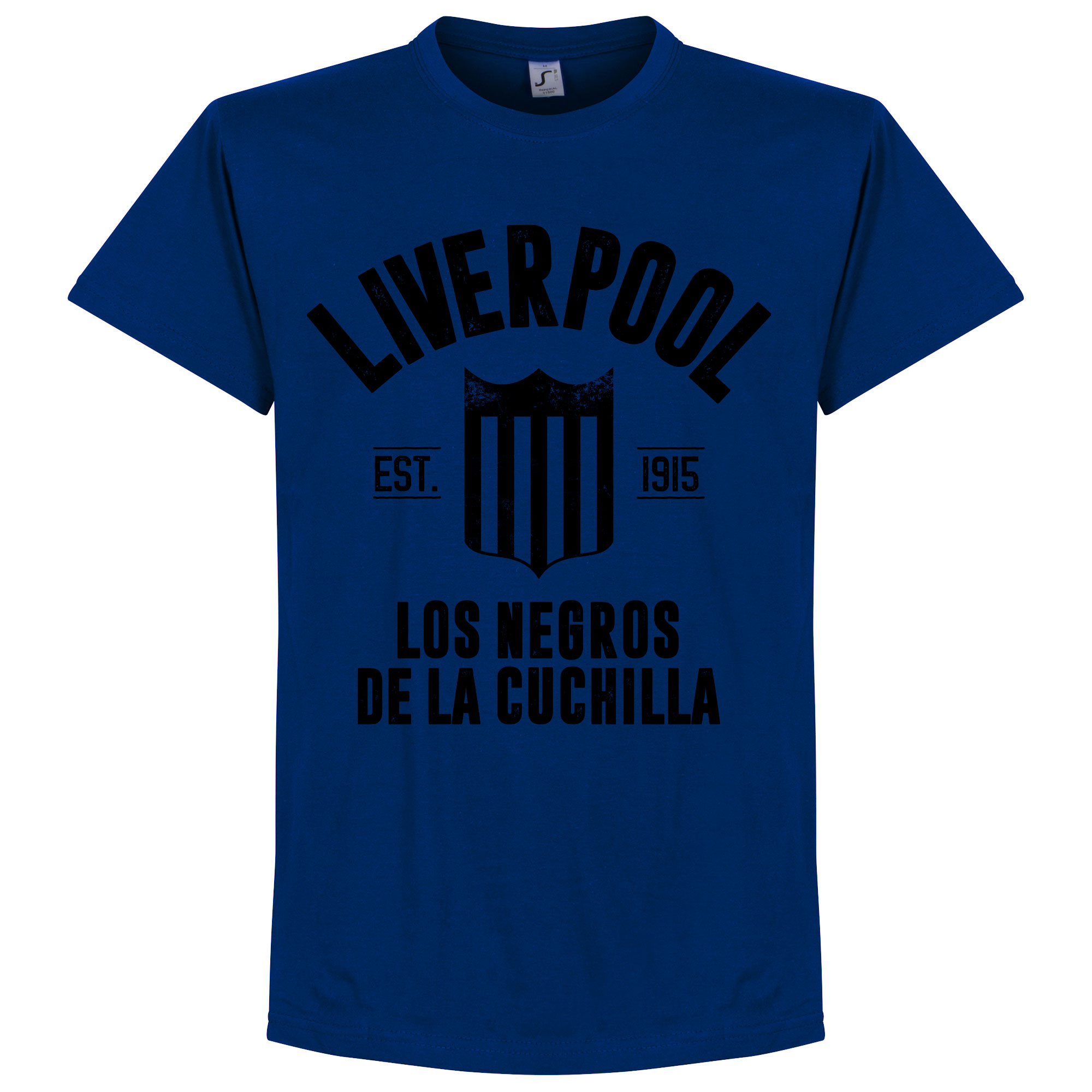 Retake Liverpool Montevideo Established T Shirt Blauw retake kopen in de aanbieding