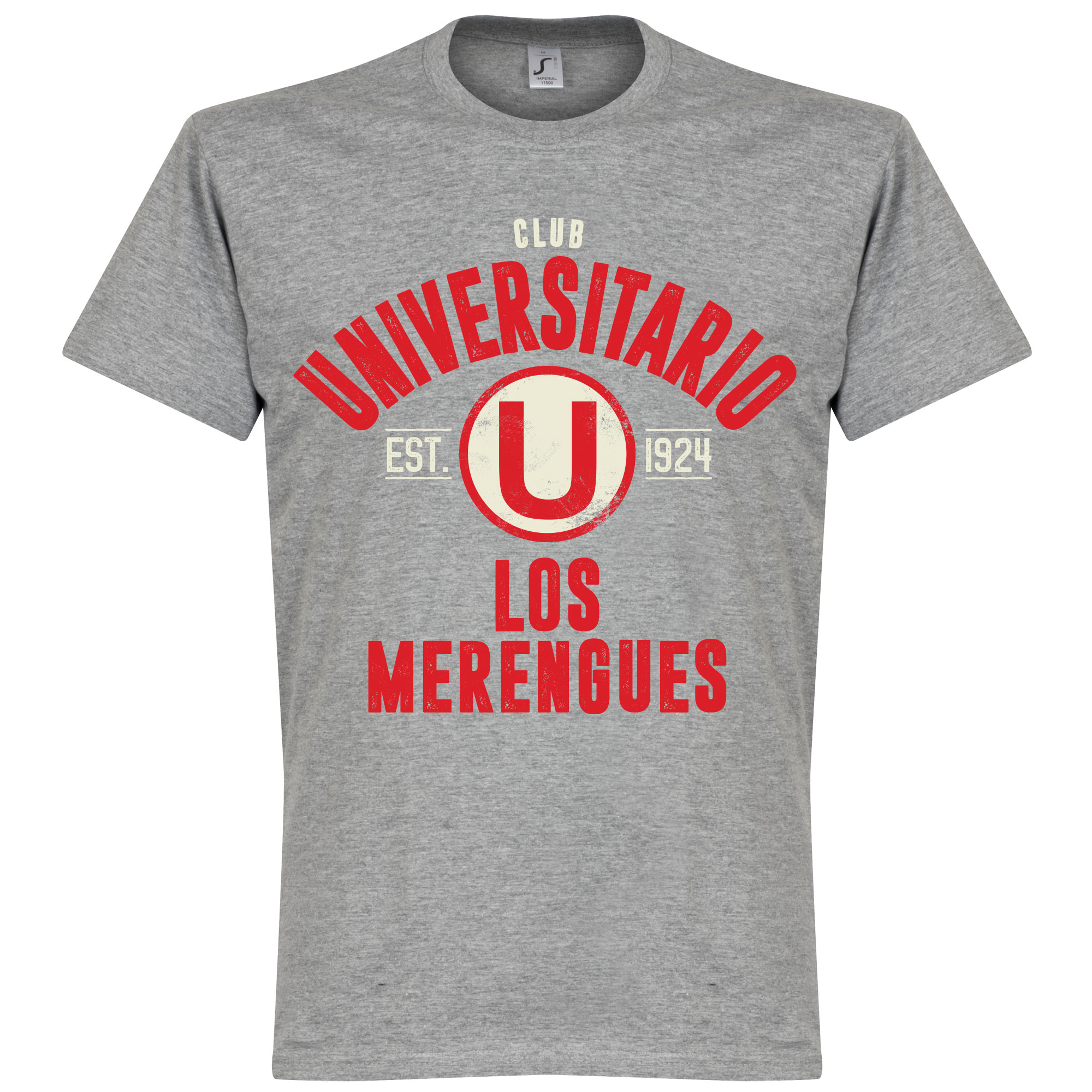 Retake Universitario Established T Shirt Grijs retake kopen in de aanbieding Retake Universitario Established T Shirt Grijs retake kopen in de aanbieding