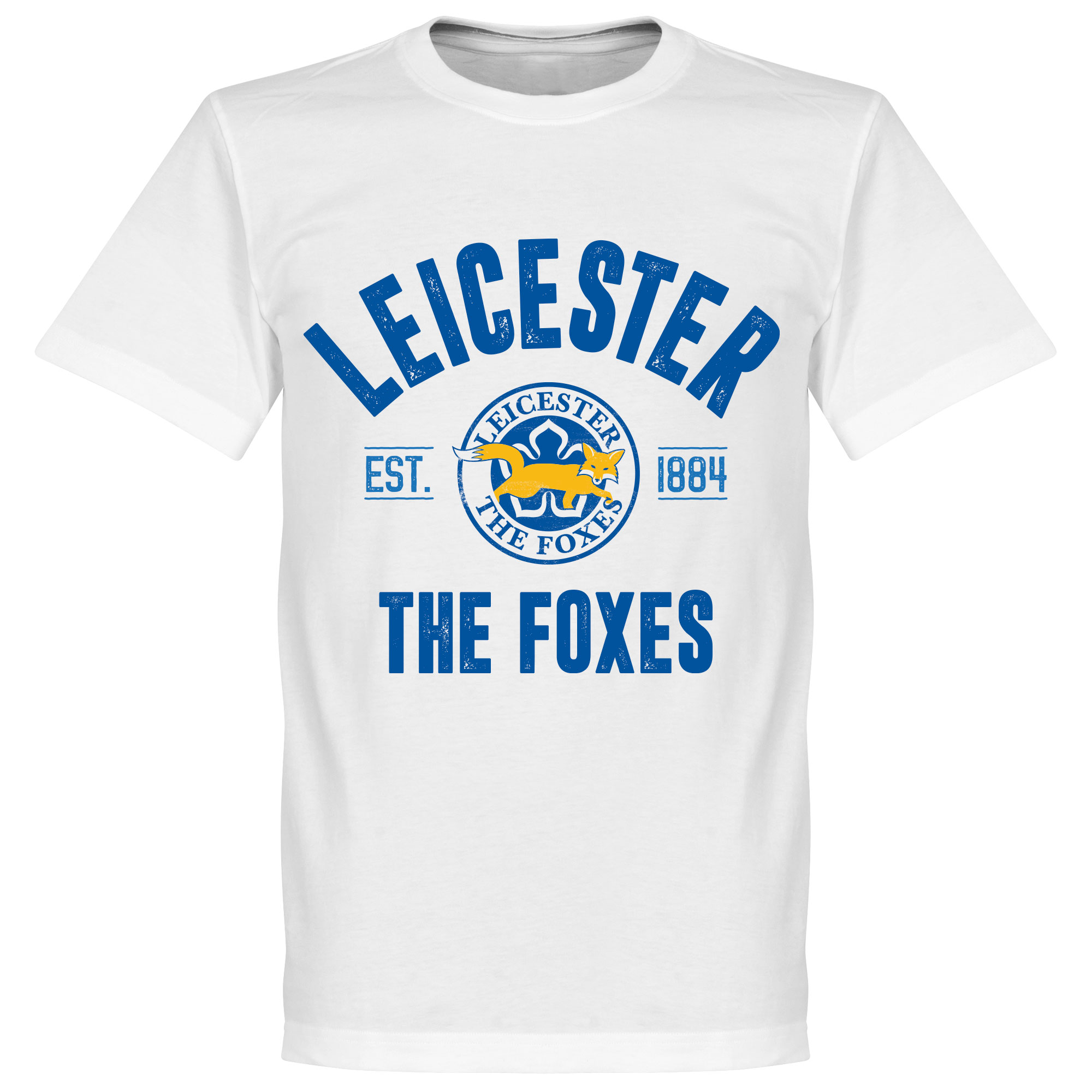 Retake Leicester City Established T Shirt Wit retake kopen in de aanbieding Retake Leicester City Established T Shirt Wit retake kopen in de aanbieding