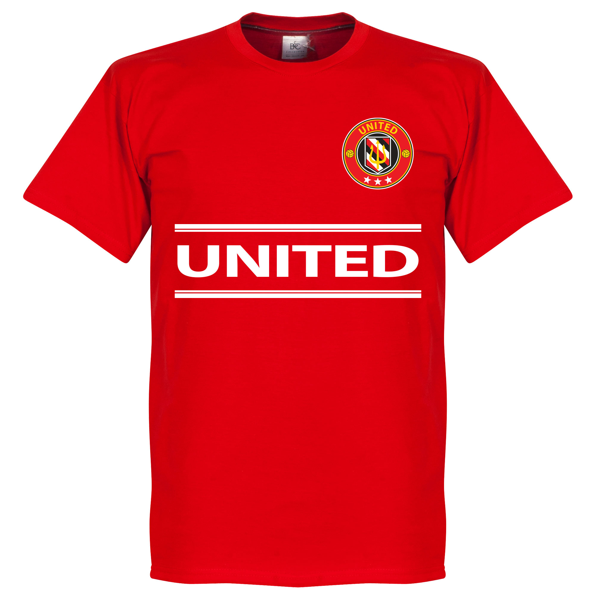 Retake Manchester United Team T Shirt Rood retake kopen in de aanbieding