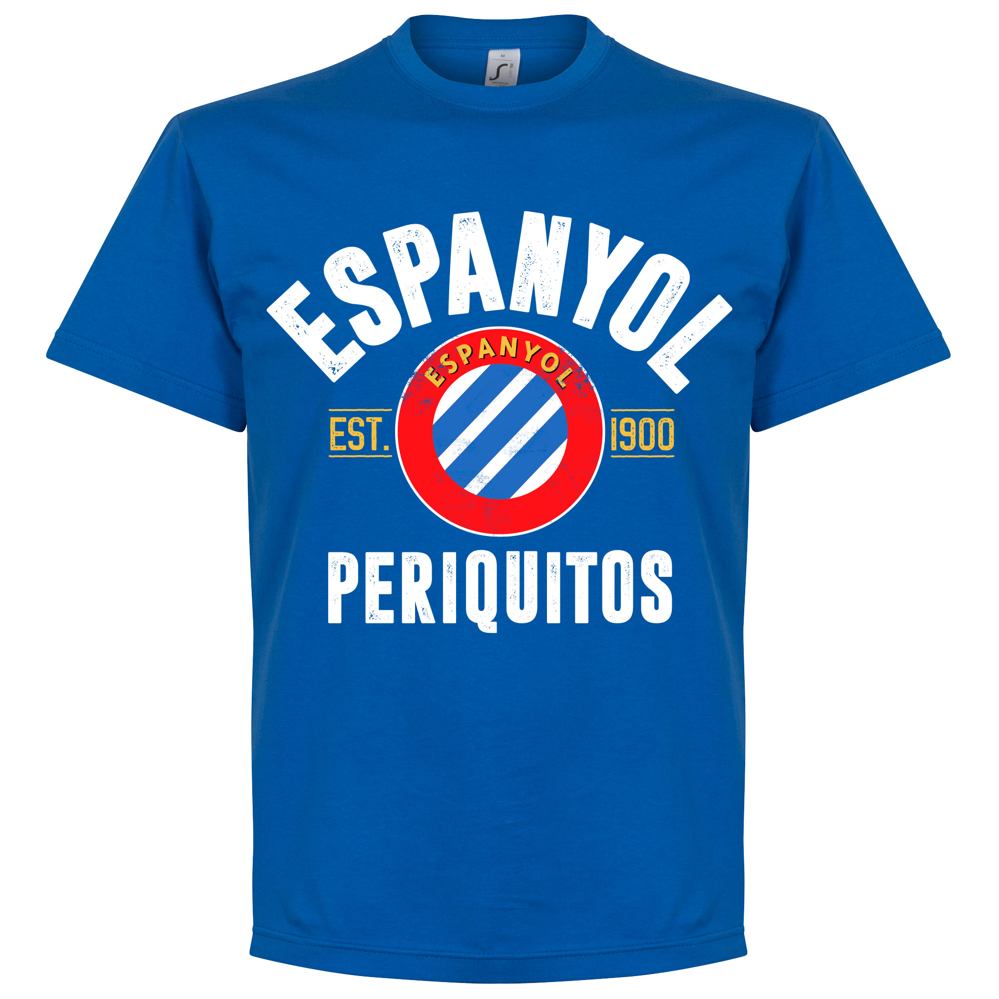 Retake Espanyol Established T Shirt Blauw retake kopen in de aanbieding
