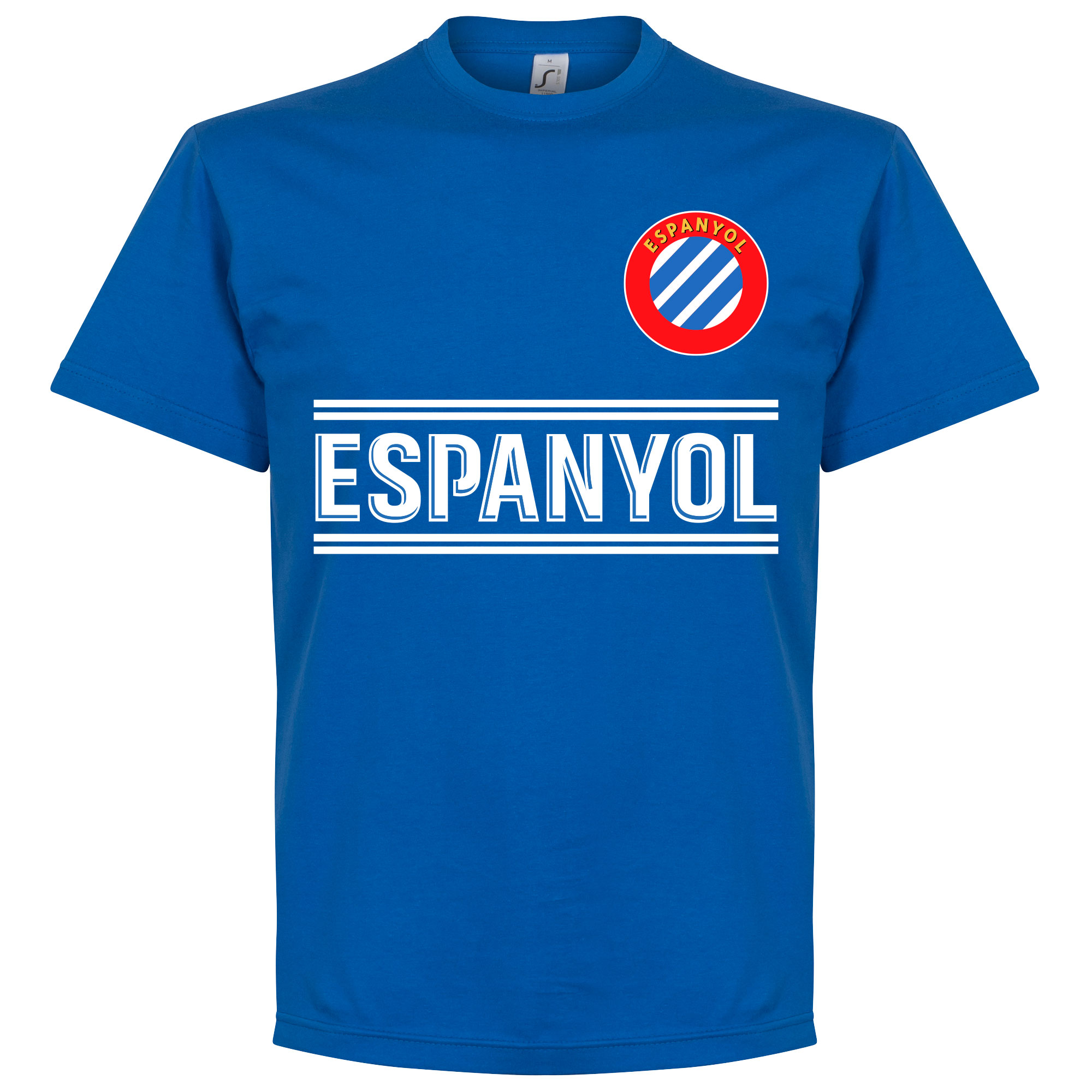 Retake Espanyol Team T Shirt Blauw retake kopen in de aanbieding