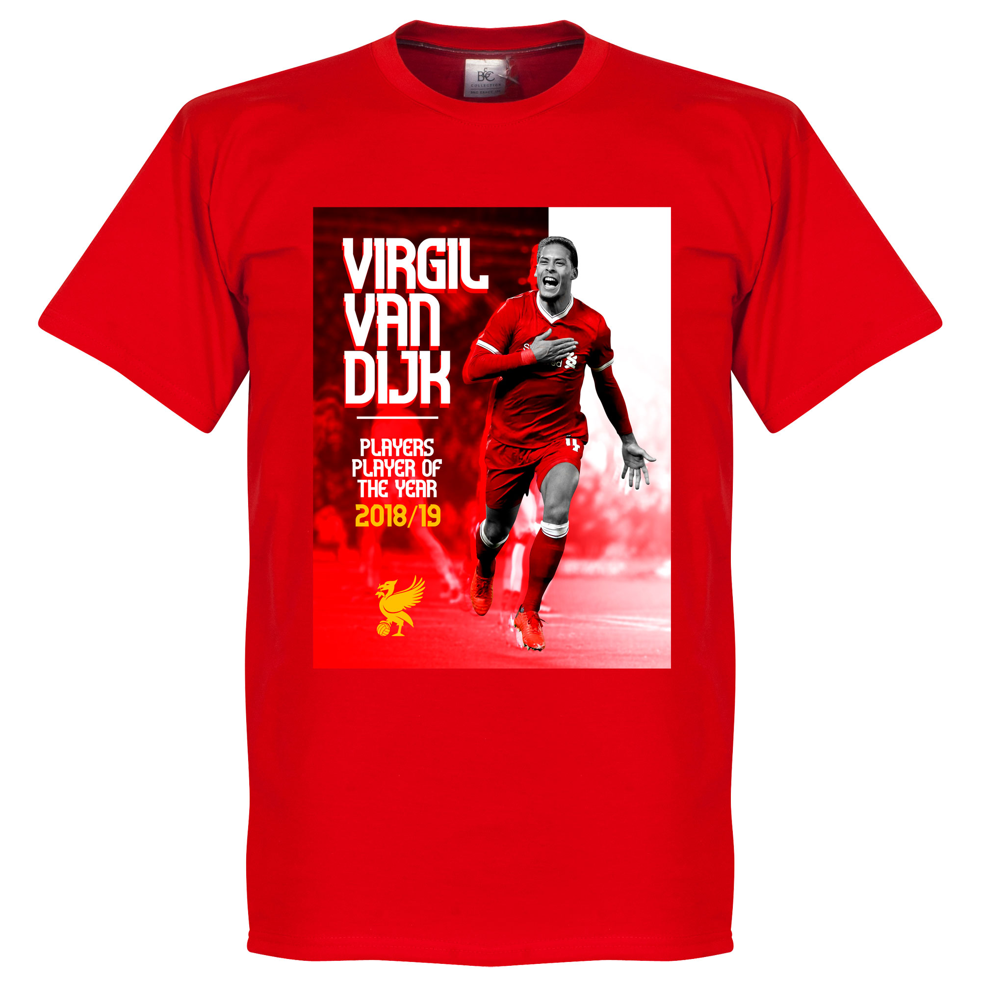 Virgil van Dijk Player of the Year T-Shirt Rood