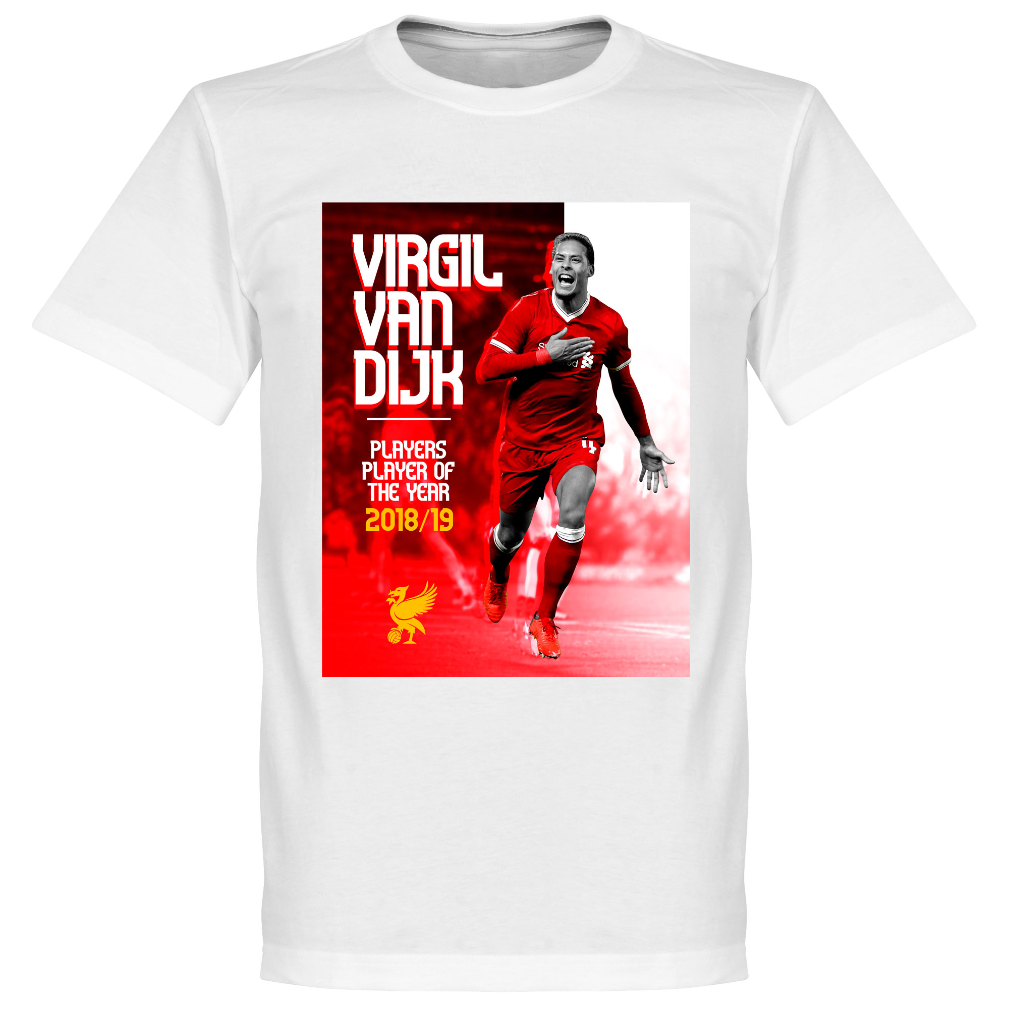 Virgil van Dijk Player of the Year T-Shirt Wit
