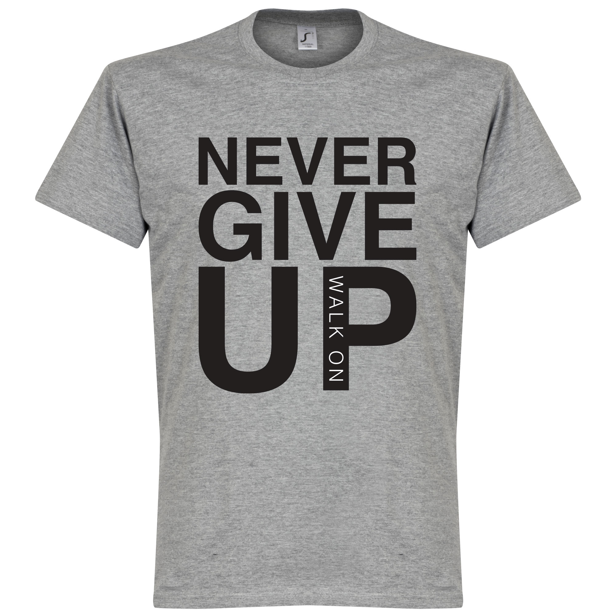 Retake Never Give Up Liverpool T Shirt Grijs Kinderen retake kopen in de aanbieding
