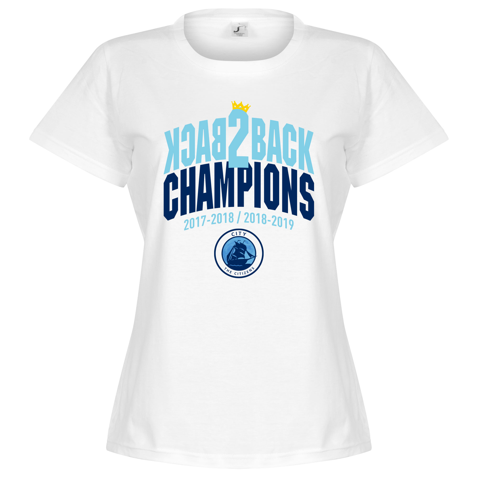 Retake City Back To Champions T Shirt Wit Dames retake kopen in de aanbieding