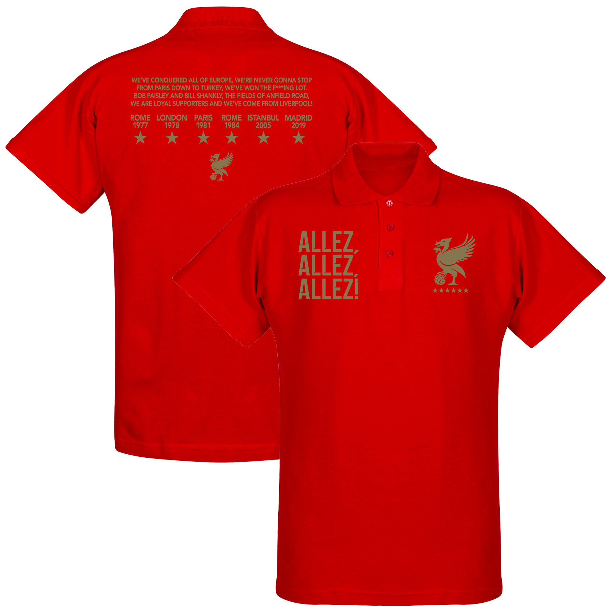 Retake Liverpool Allez Polo Shirt Rood retake kopen in de aanbieding Retake Liverpool Allez Polo Shirt Rood retake kopen in de aanbieding
