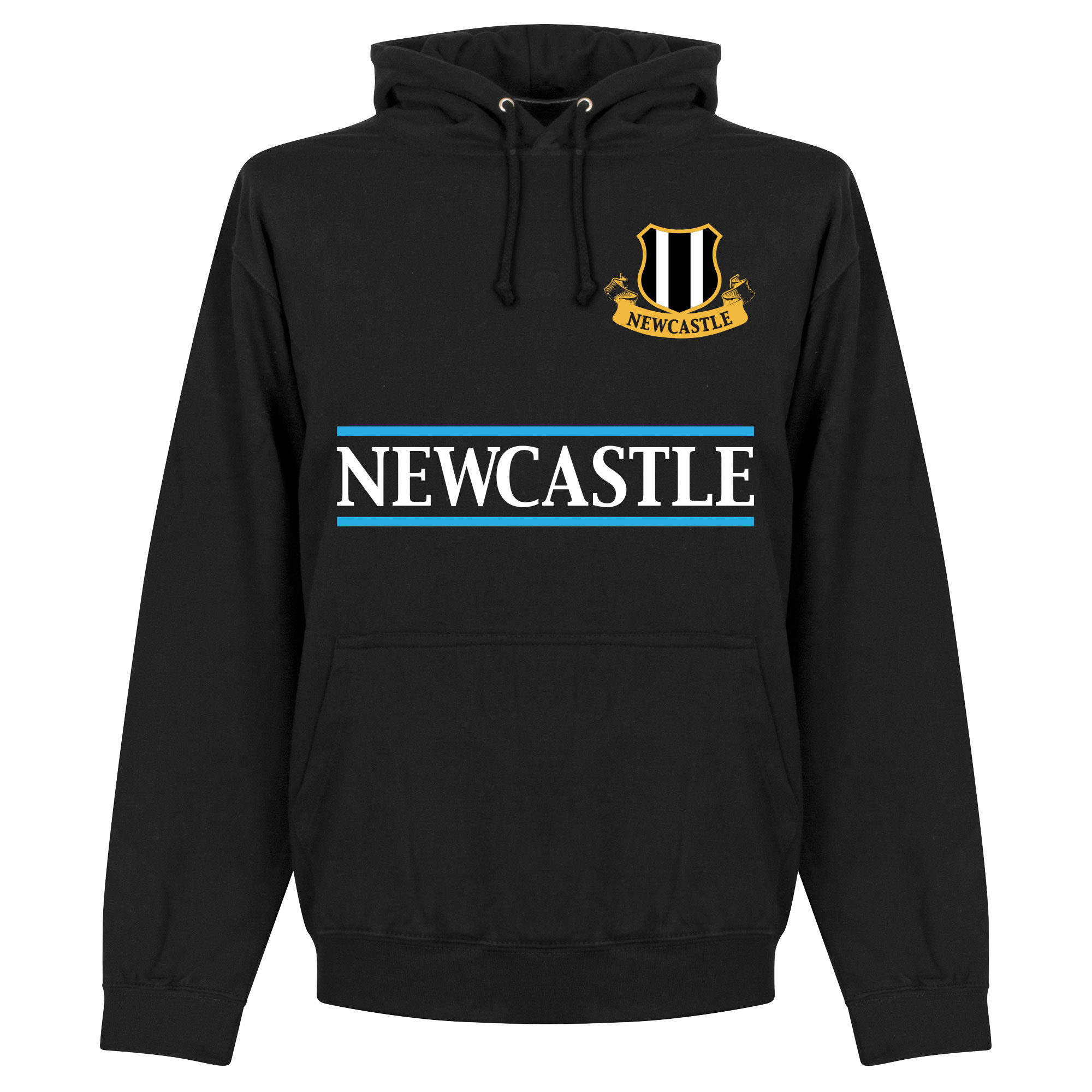 Newcastle United Team Hoodie Zwart XL