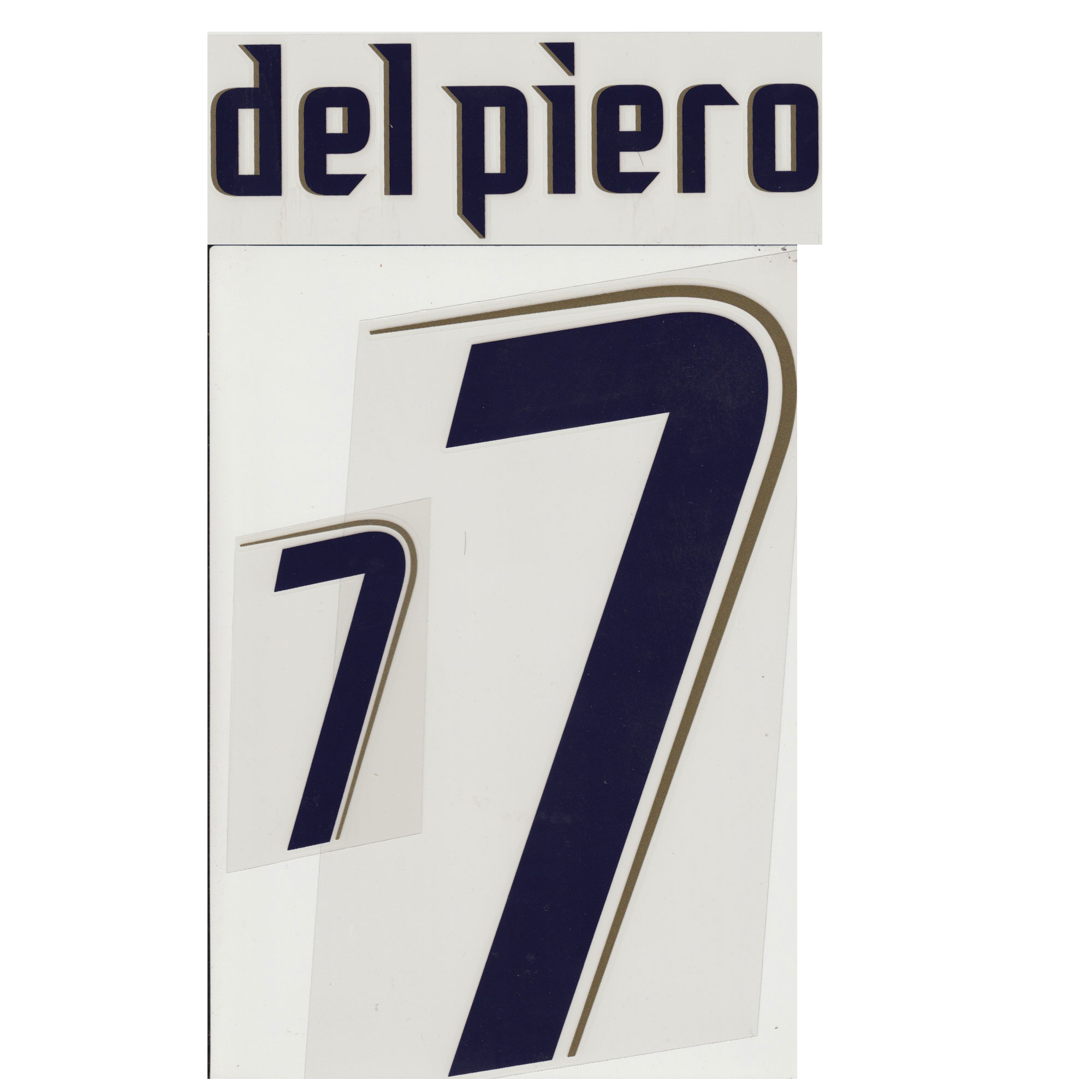 Italië Shirt UIt 2006-2007 Official Printing Del Piero 7
