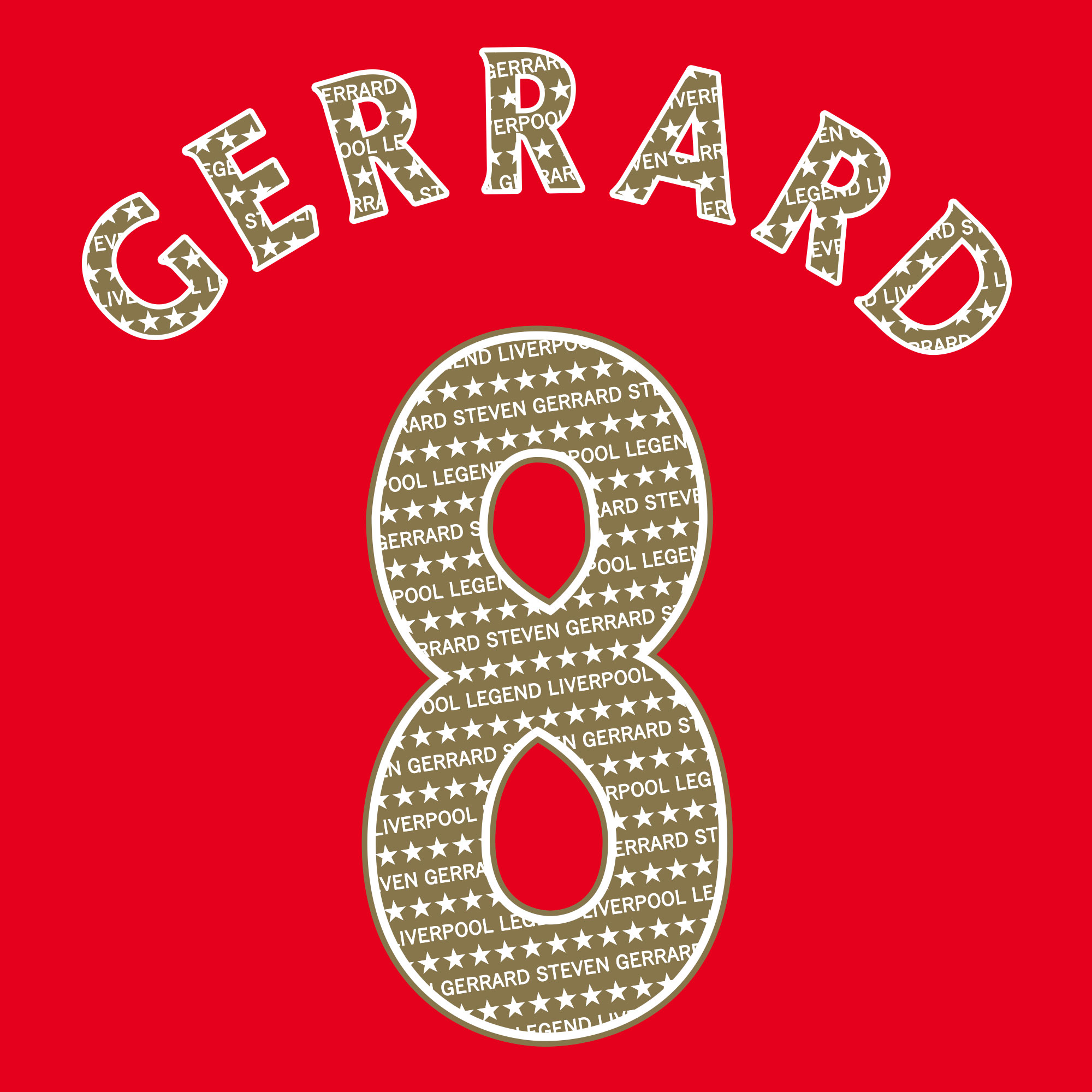 Gerrard Legend Printing