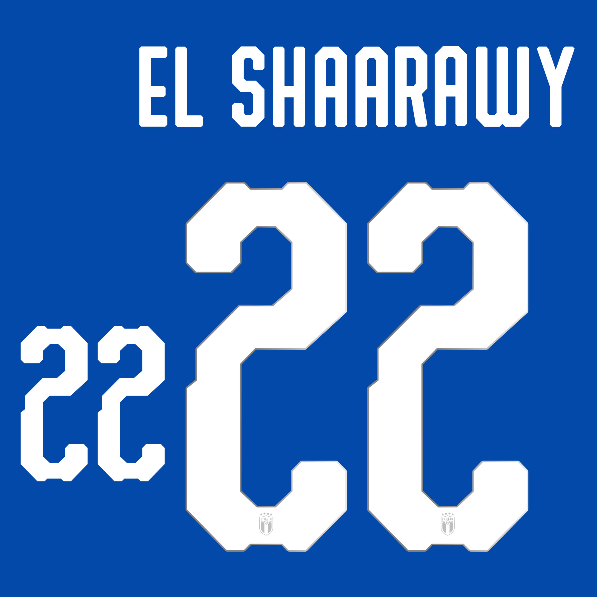 Stilscreen El Shaarawy 22 stilscreen kopen in de aanbieding