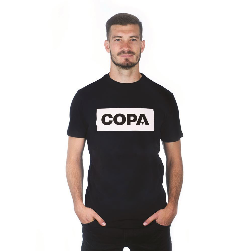 Copa Football Box Logo T Shirt copa kopen in de aanbieding