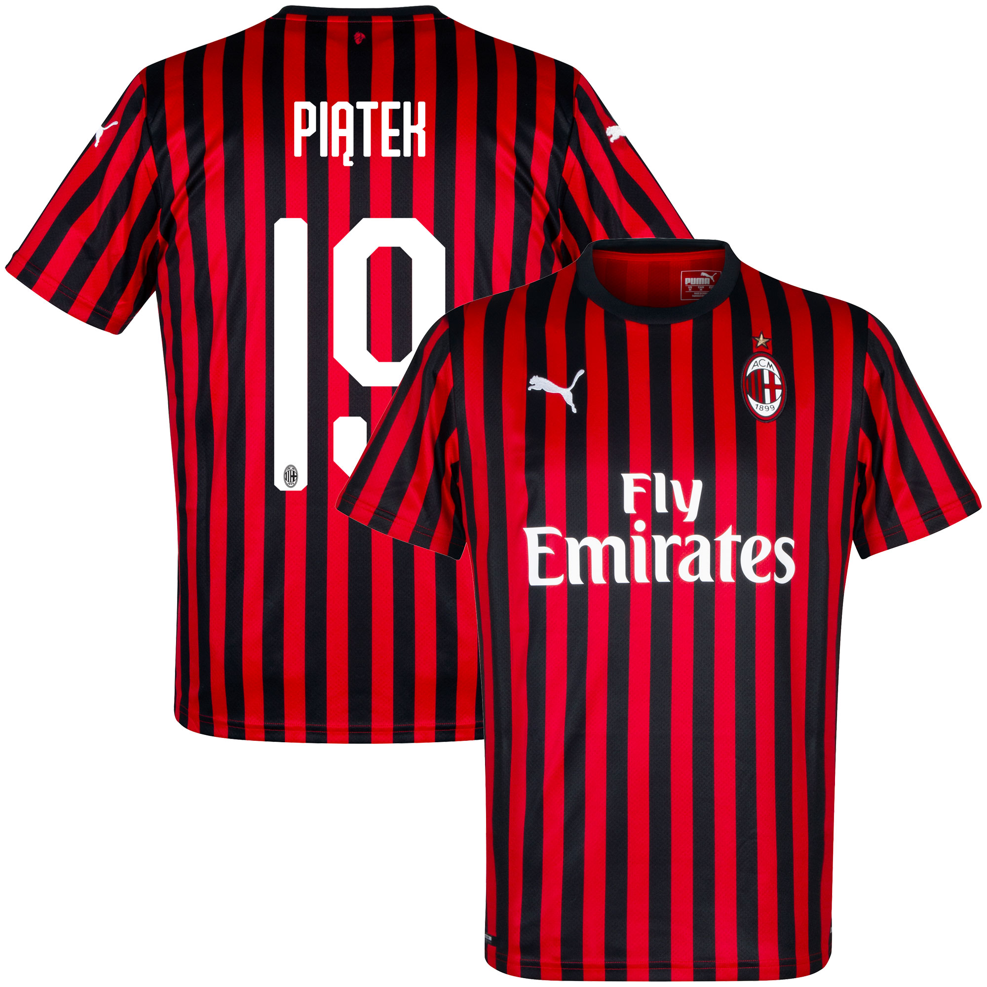 Puma Ac Milan Shirt Thuis 2019 2020 Piatek 19 puma kopen in de aanbieding