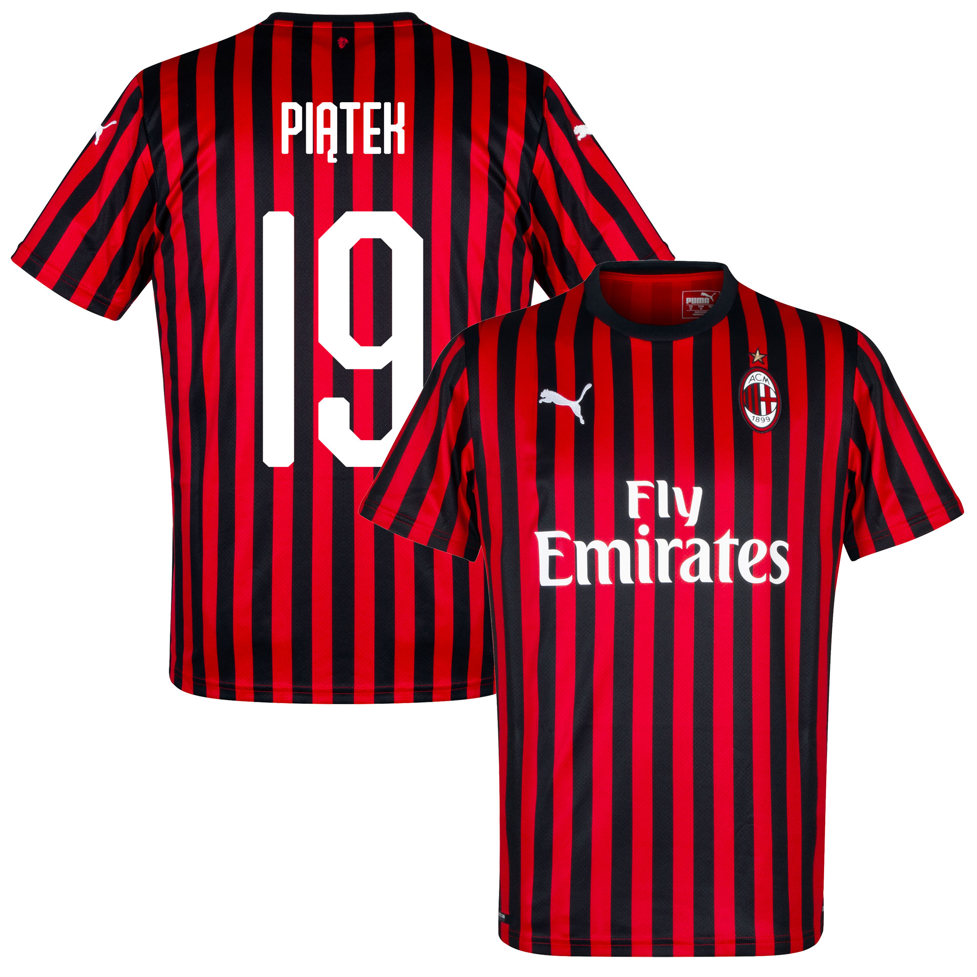 Puma Ac Milan Shirt Thuis 2019 2020 Piatek 19 Kinderen puma kopen in de aanbieding