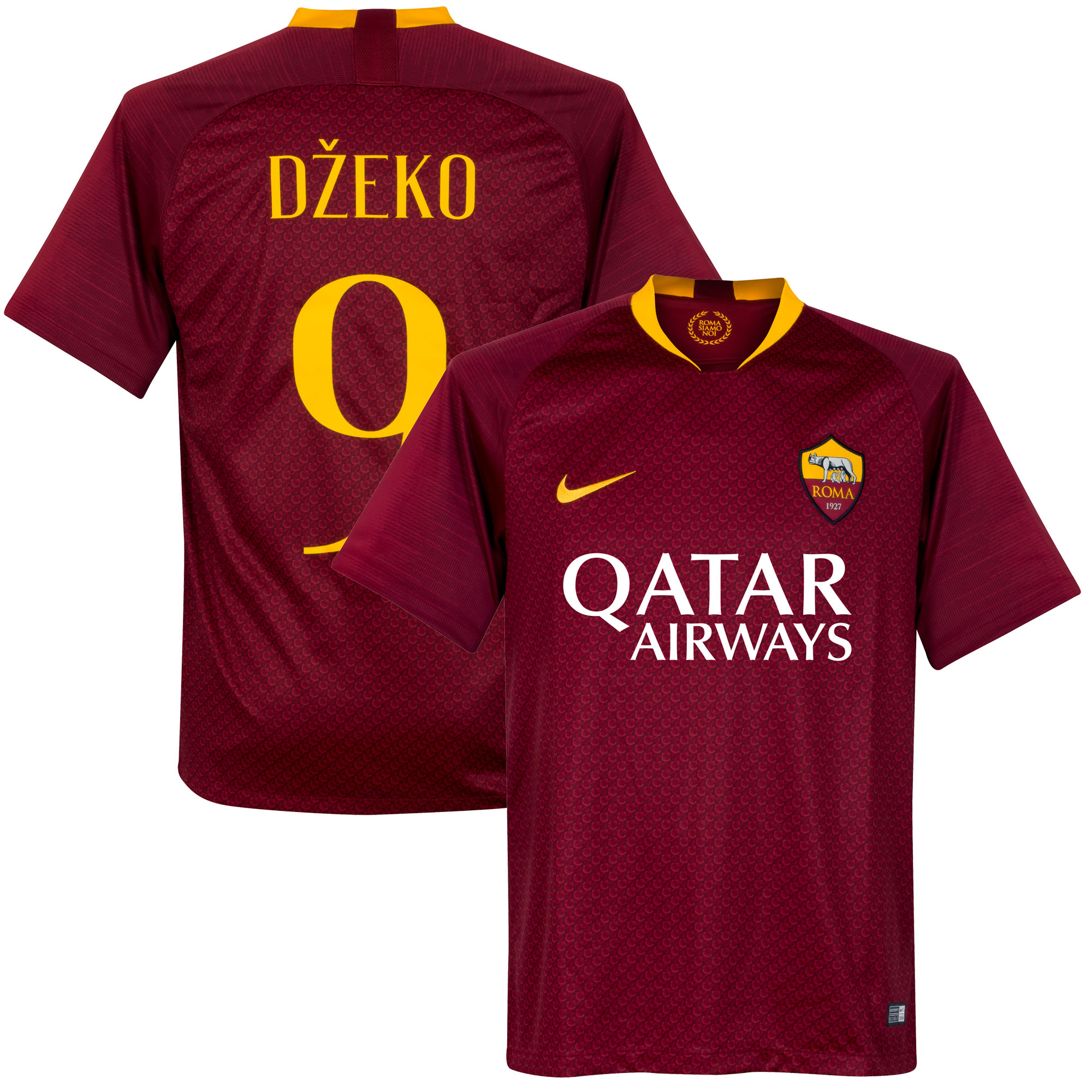 Nike As Roma Shirt Thuis 2018 2019 Dzeko 9 nike kopen in de aanbieding