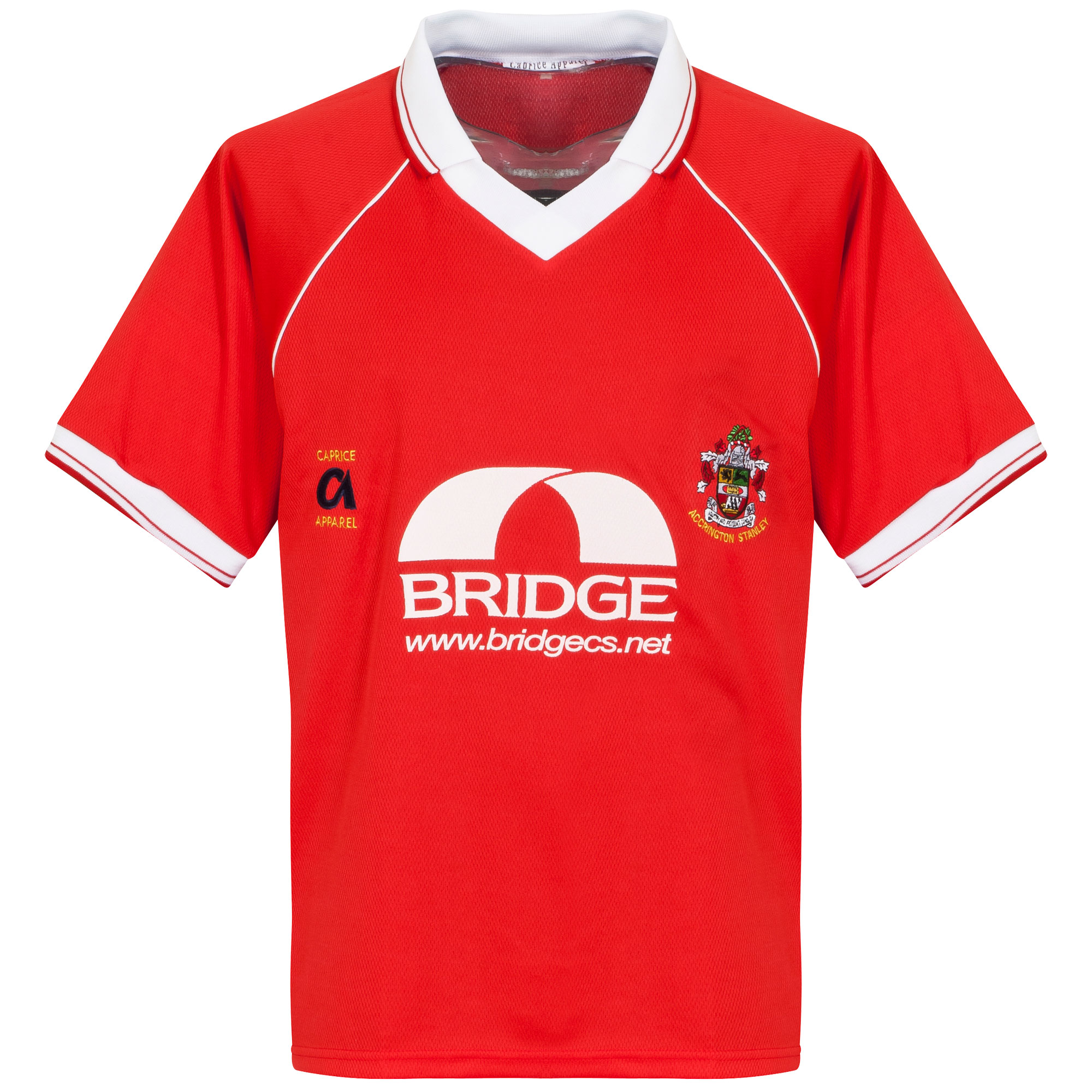 Caprice Apparel Accrington Stanley 1999-2001 Home Shirt - NEW Condition (Excellent) - Size L
