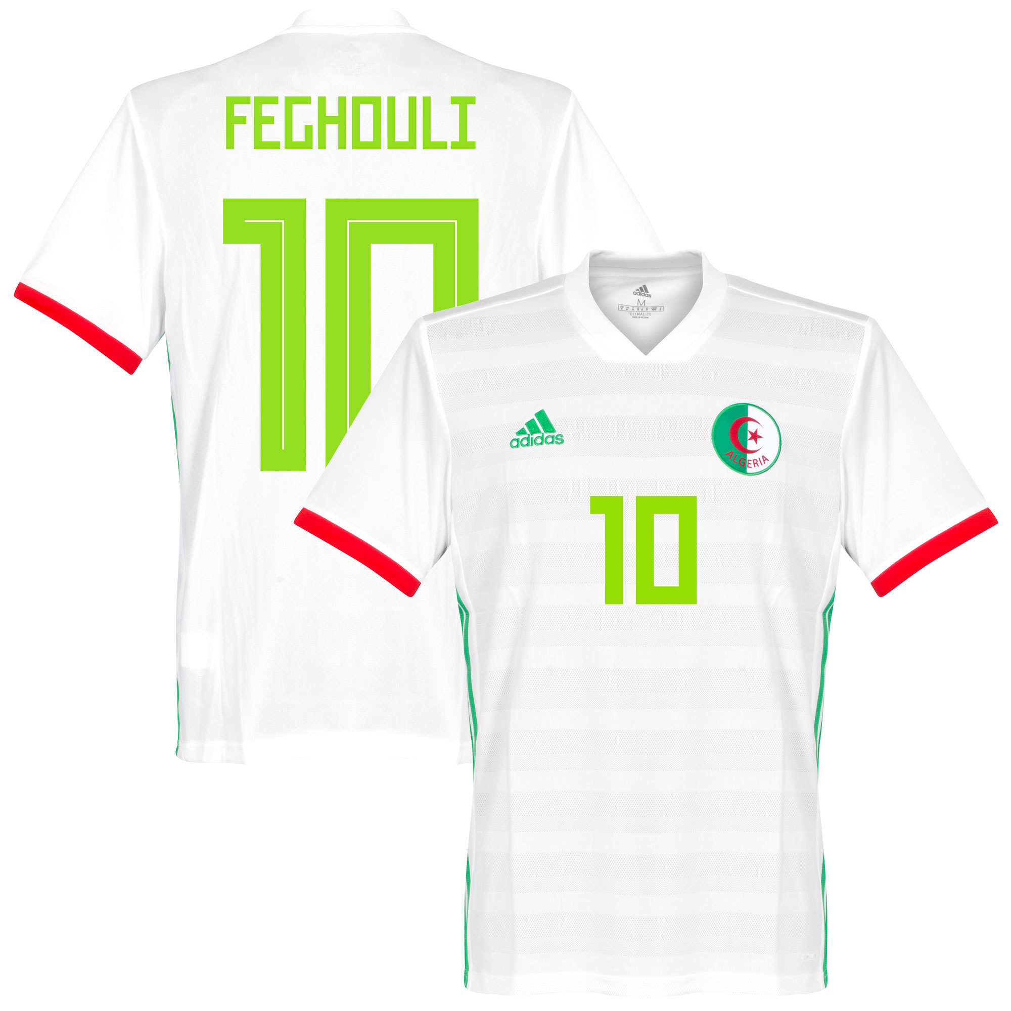 Adidas Algerije Shirt Thuis 2018 2019 Feghouli 10 adidas kopen in de aanbieding