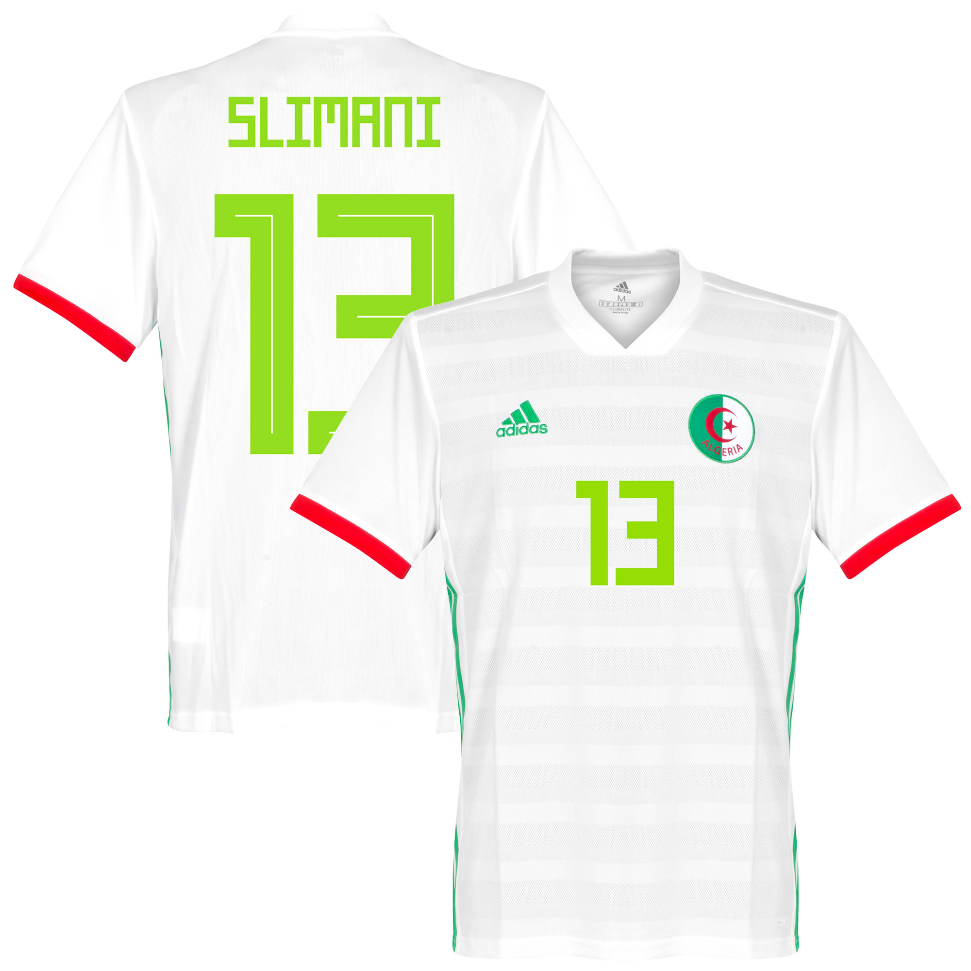 Adidas Algerije Shirt Thuis 2018 2019 Slimani 13 adidas kopen in de aanbieding