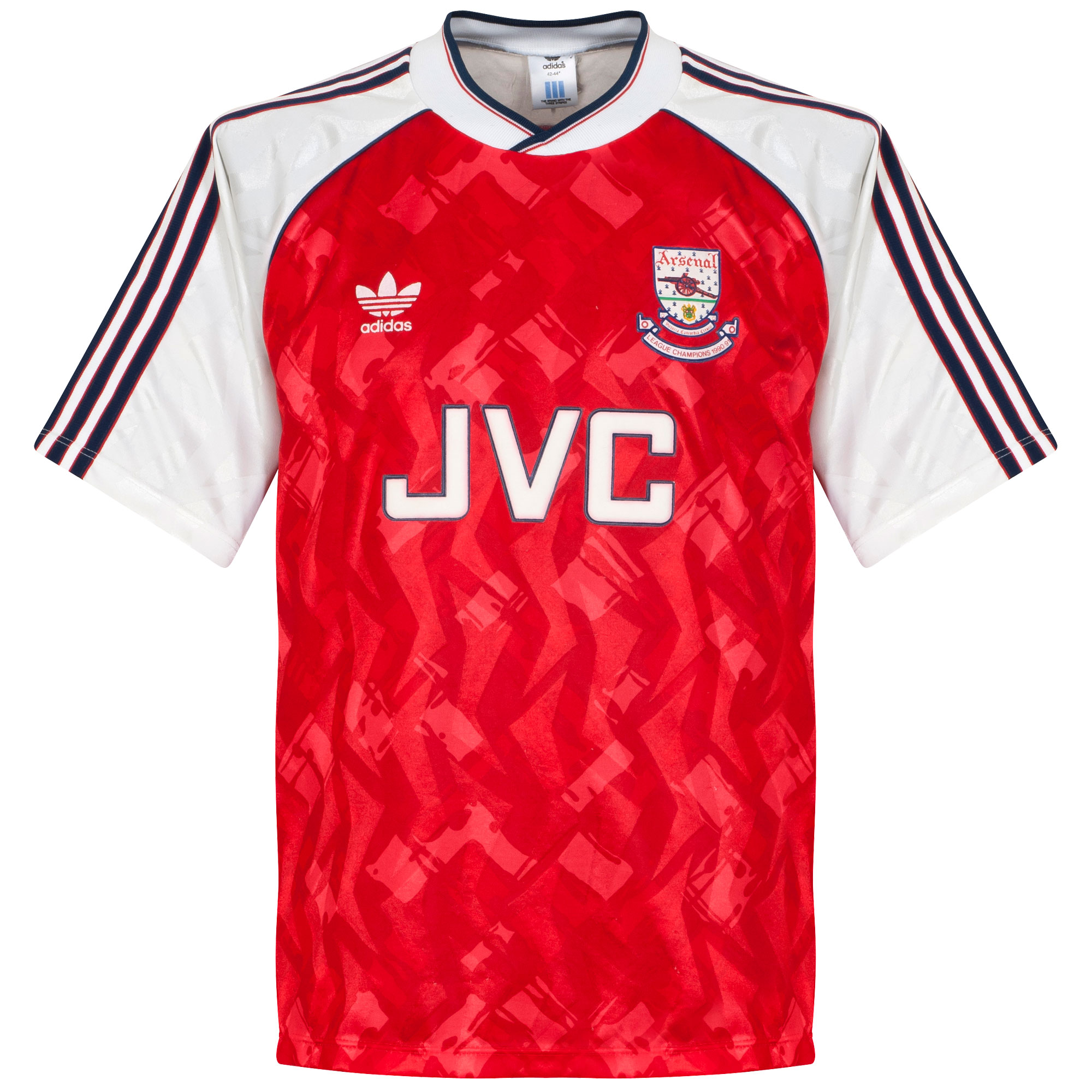 Arsenal Shirt Thuis 1991-1992 Maat L