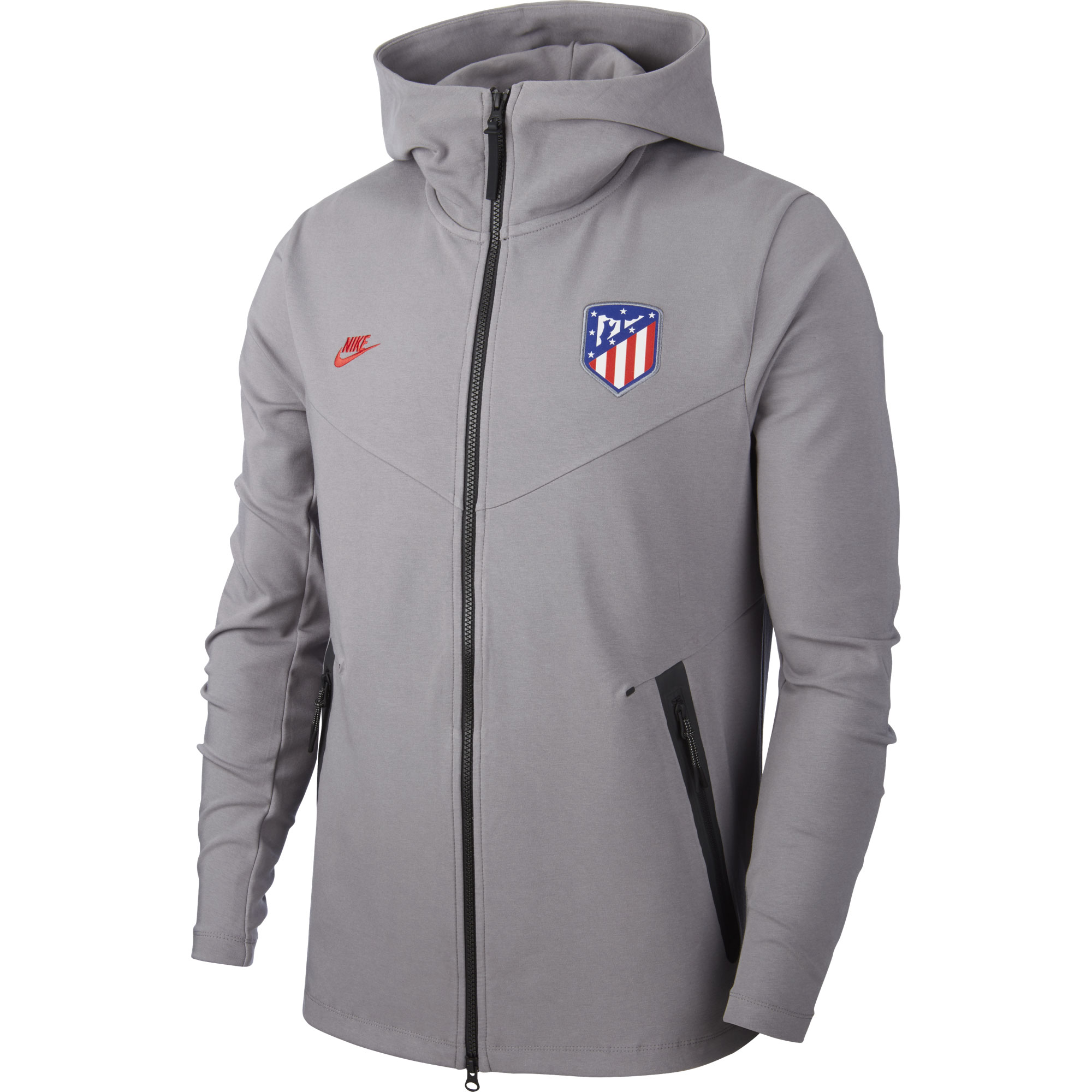 Atletico Madrid Nike Tech Fleece Vest 2019-2020 Grijs