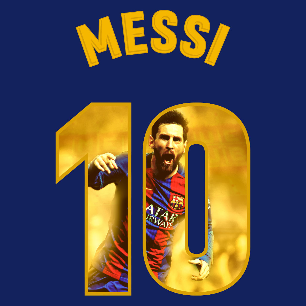 Messi 10 (Gallery Printing)
