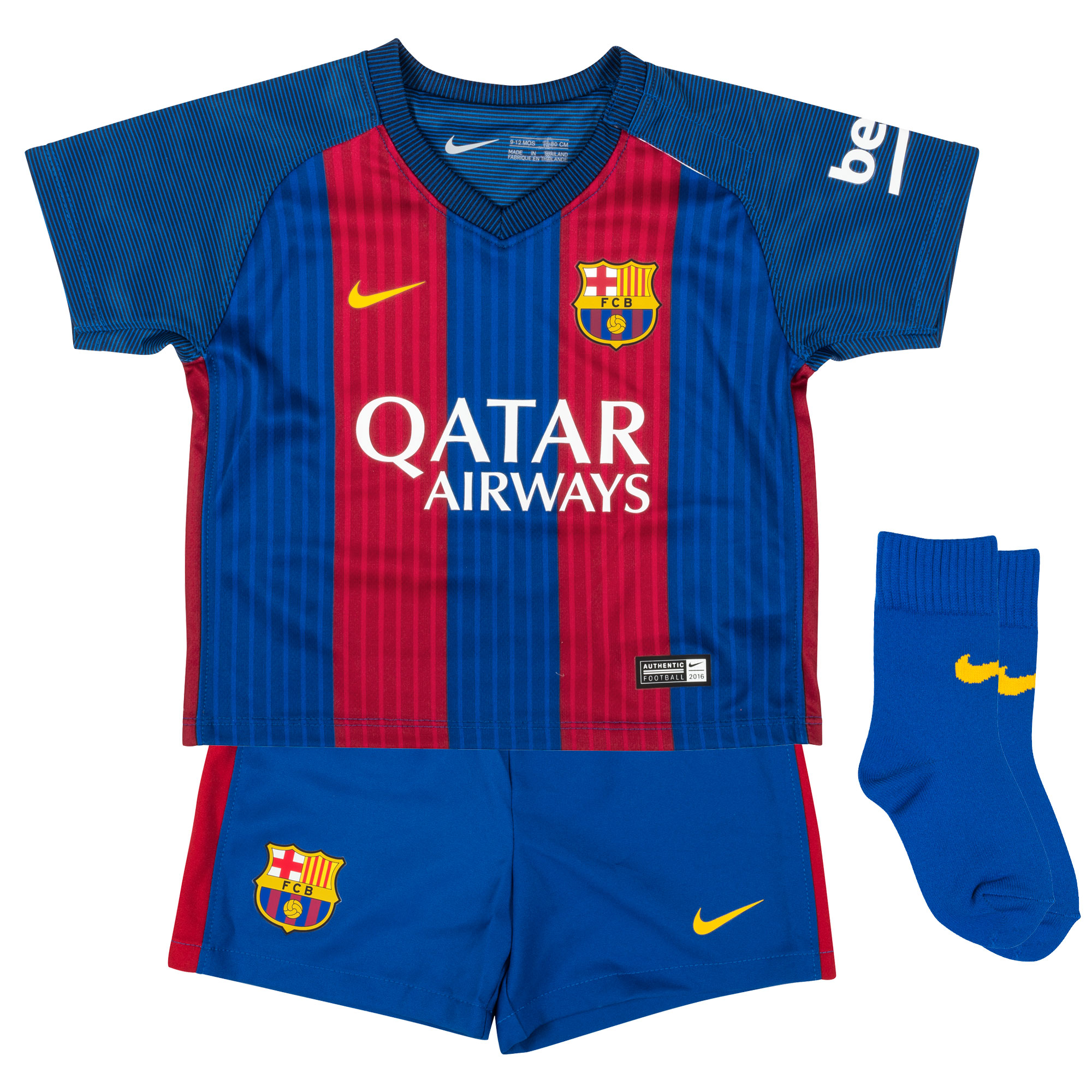 Barcelona Tenue Thuis 2016-2017 Babymaten 9-12