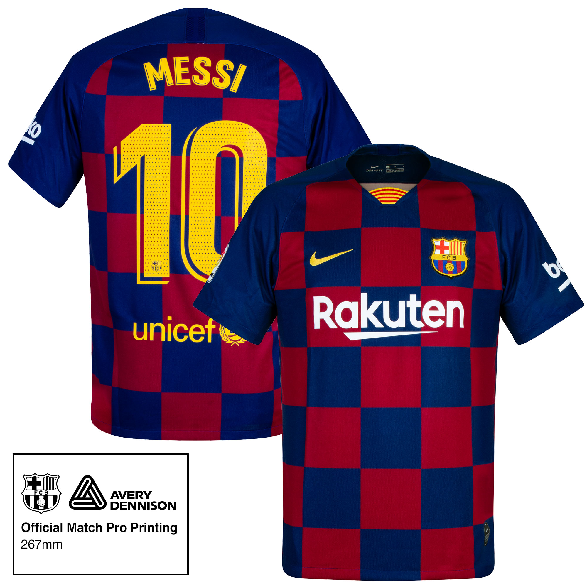 Nike Barcelona Shirt Thuis 2019 2020 Messi 10 nike kopen in de aanbieding