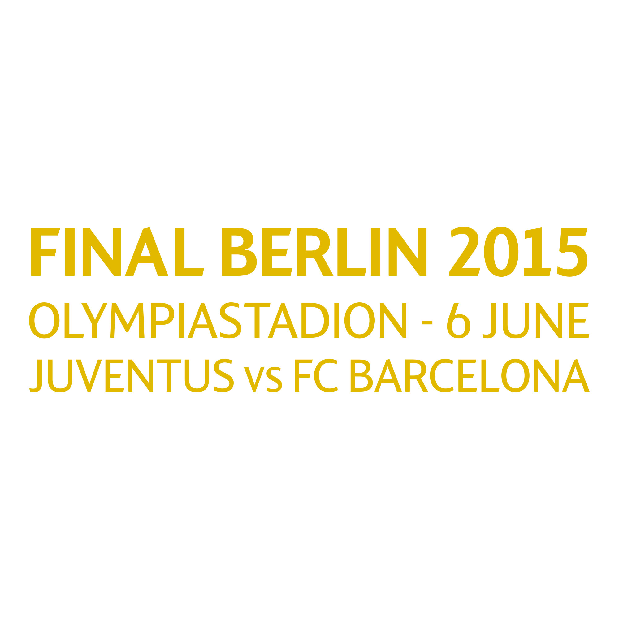 Subside Champions League Finale 2015 Transfer subside kopen in de aanbieding