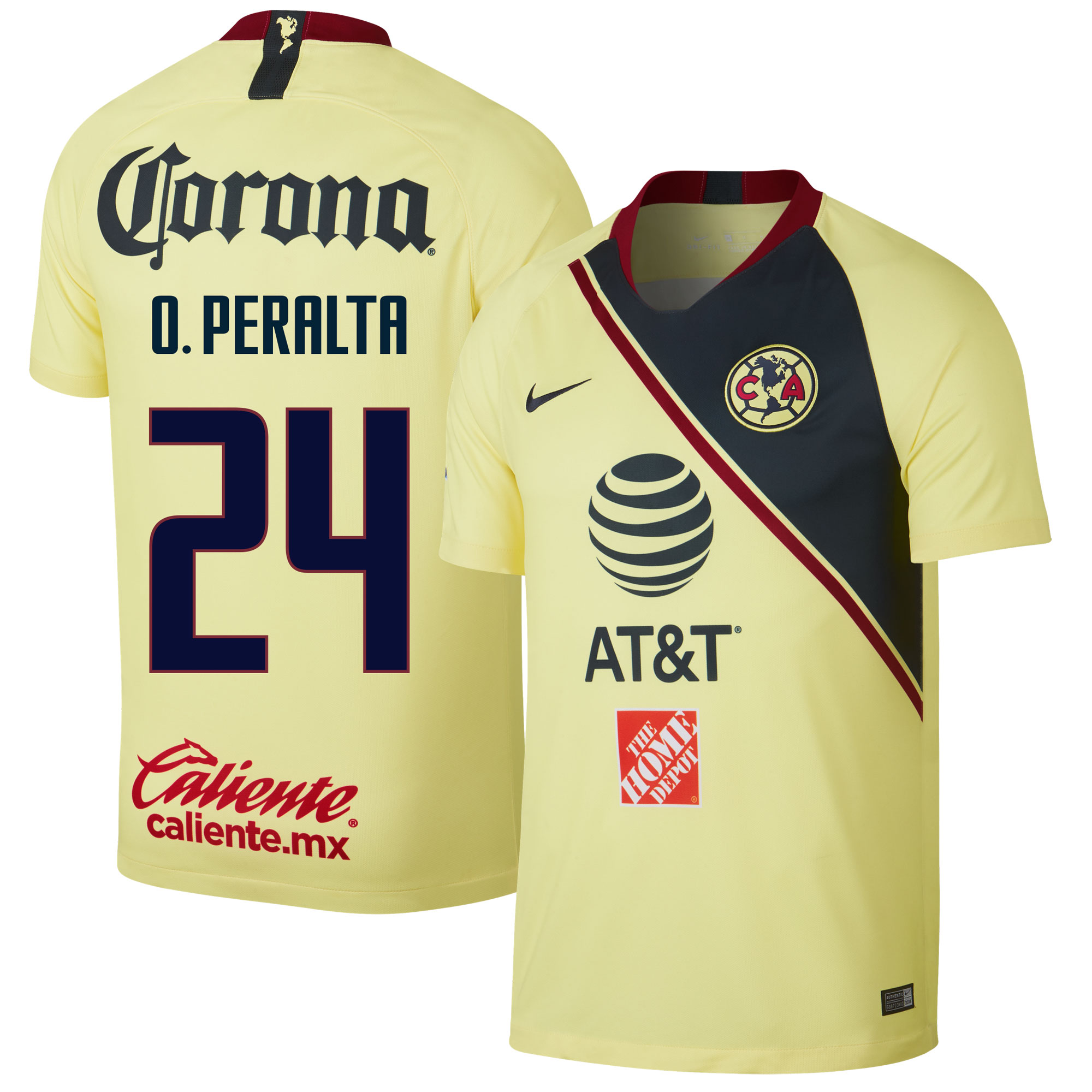Nike Club America Thuis Shirt 2018 2019 Operalta 24 Fan Style nike kopen in de aanbieding