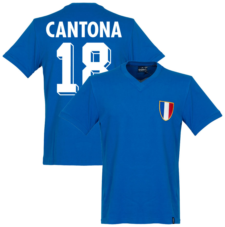 Frankrijk Olympische Spelen Shirt 1968 + Cantona 18 L
