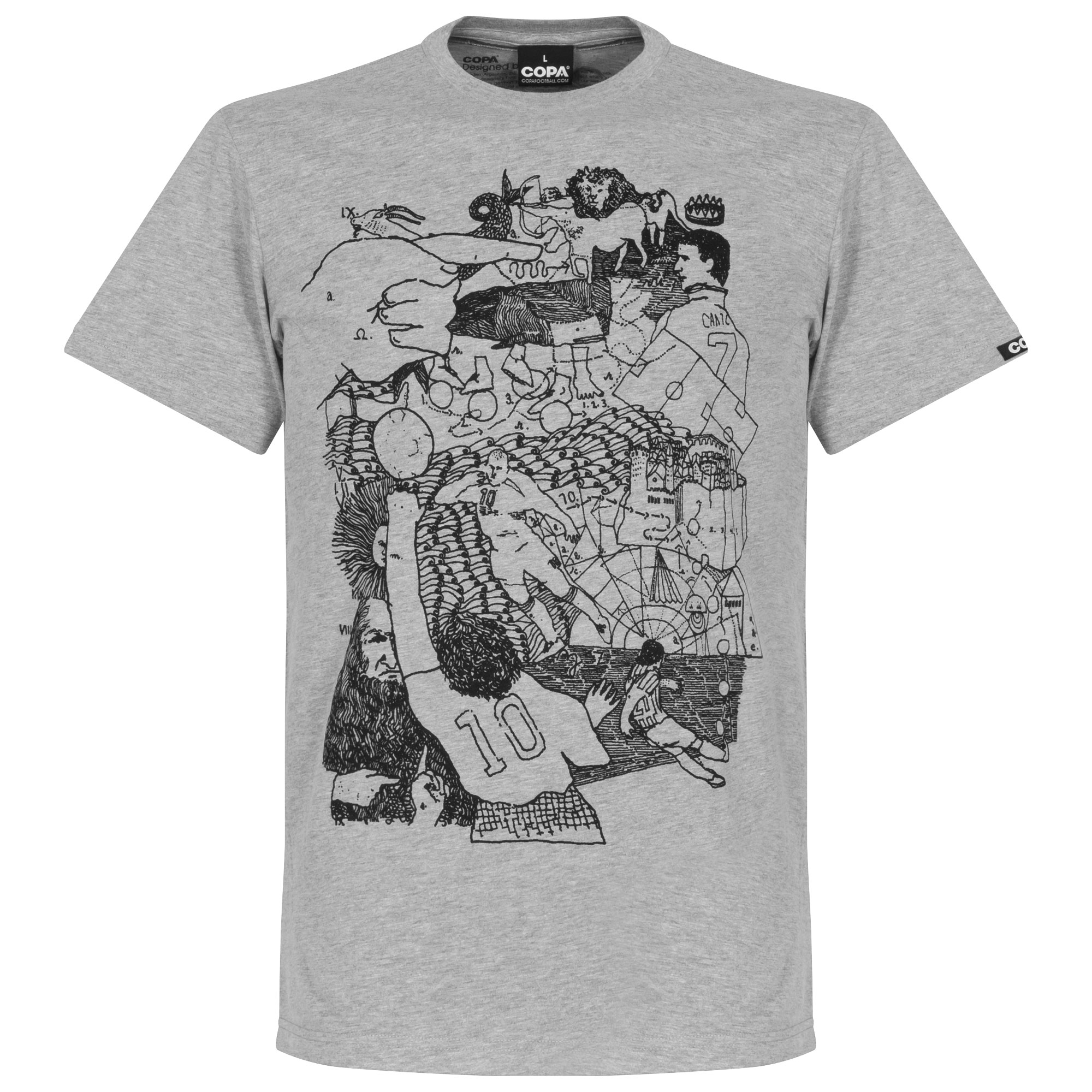 Copa Off Foot T Shirt copa kopen in de aanbieding