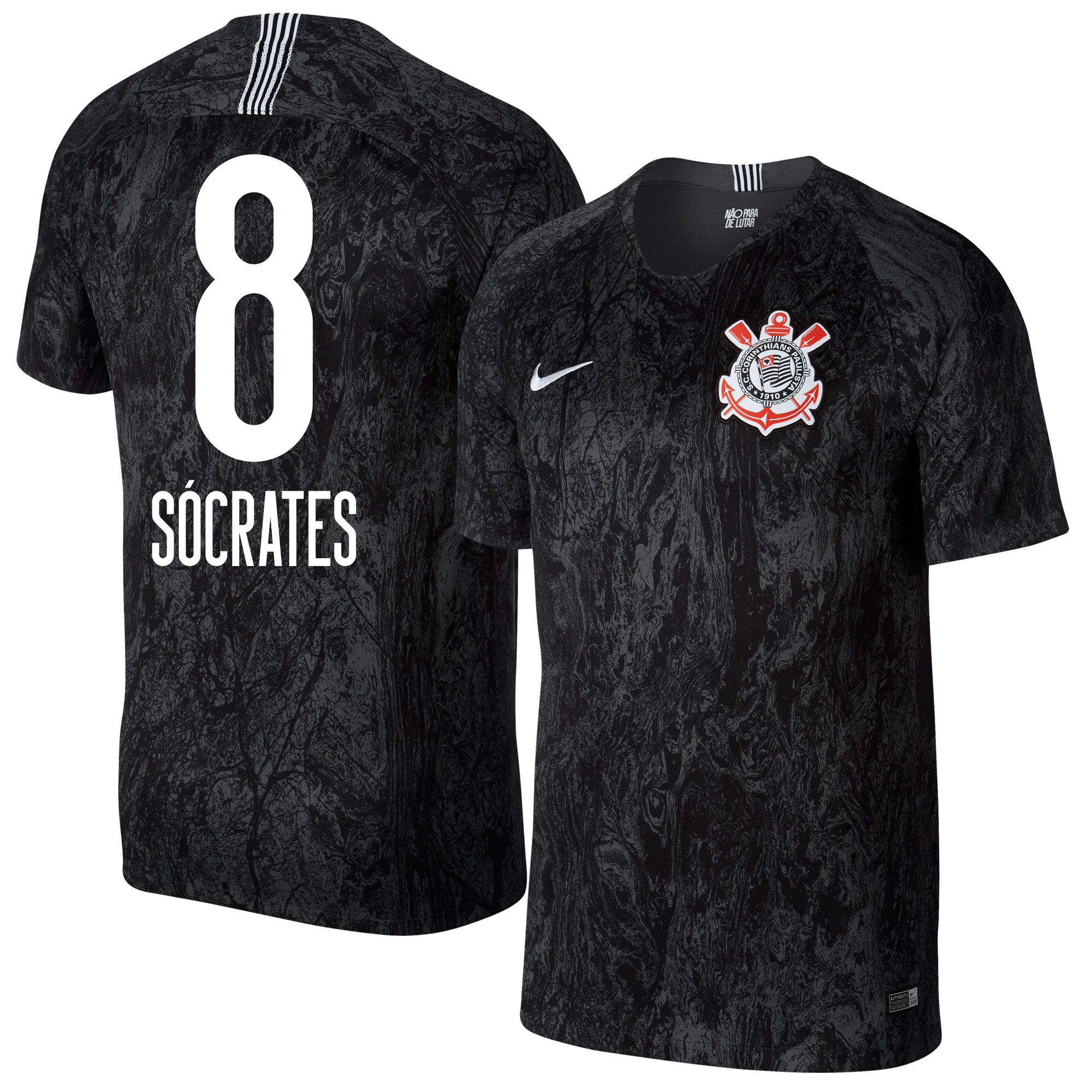Nike Corinthians Shirt Uit 2018 2019 Socrates 8 Fan Style nike kopen in de aanbieding Nike Corinthians Shirt Uit 2018 2019 Socrates 8 Fan Style nike kopen in de aanbieding