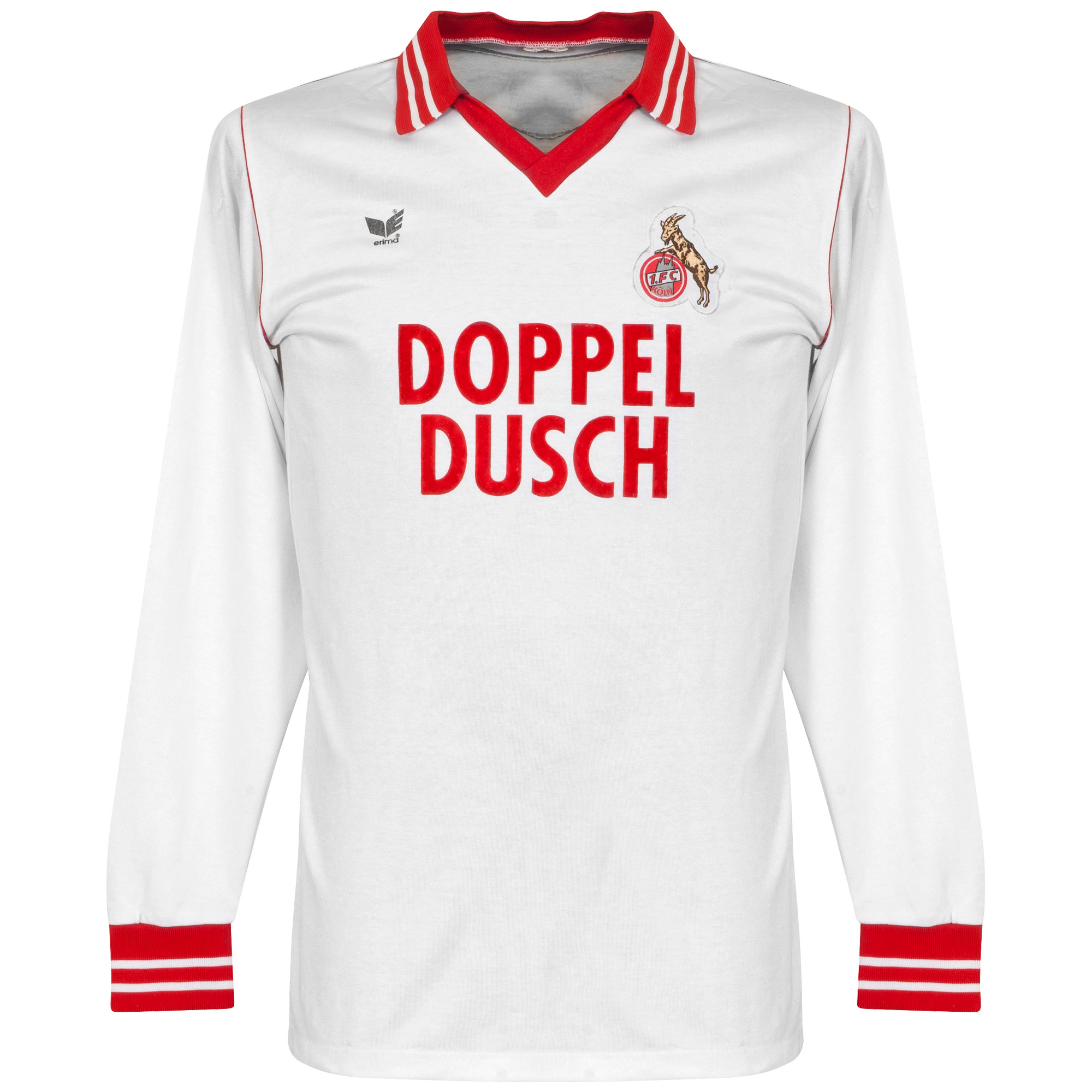 FC Koln Shirt Thuis 1979-1981 (Lange Mouwen) Maat L