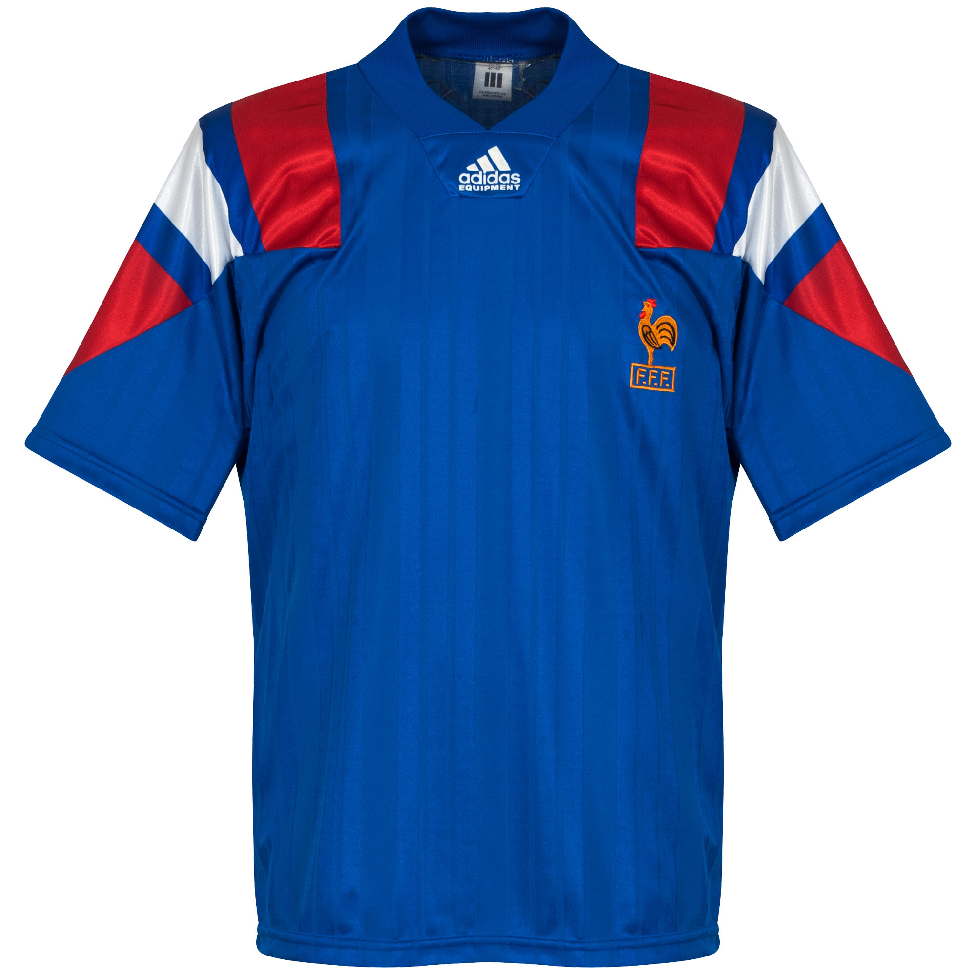 adidas Frankrijk Shirt Thuis 1992-1993 Maat L