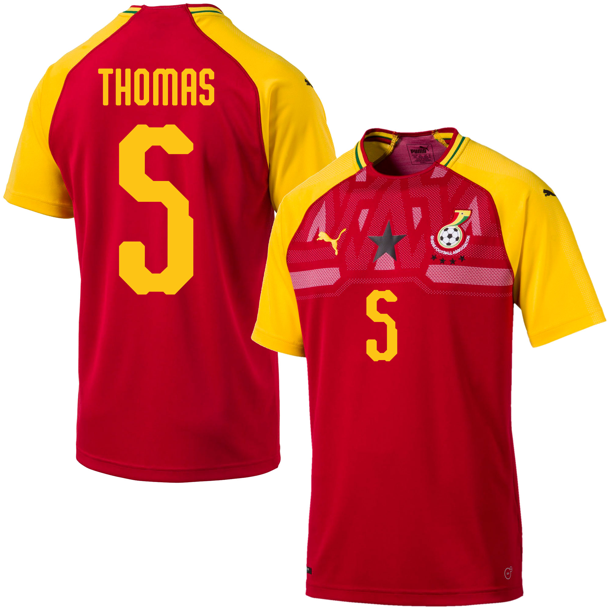 Puma Ghana Shirt Thuis 2018 2019 Thomas 5 Fan Style puma kopen in de aanbieding Puma Ghana Shirt Thuis 2018 2019 Thomas 5 Fan Style puma kopen in de aanbieding