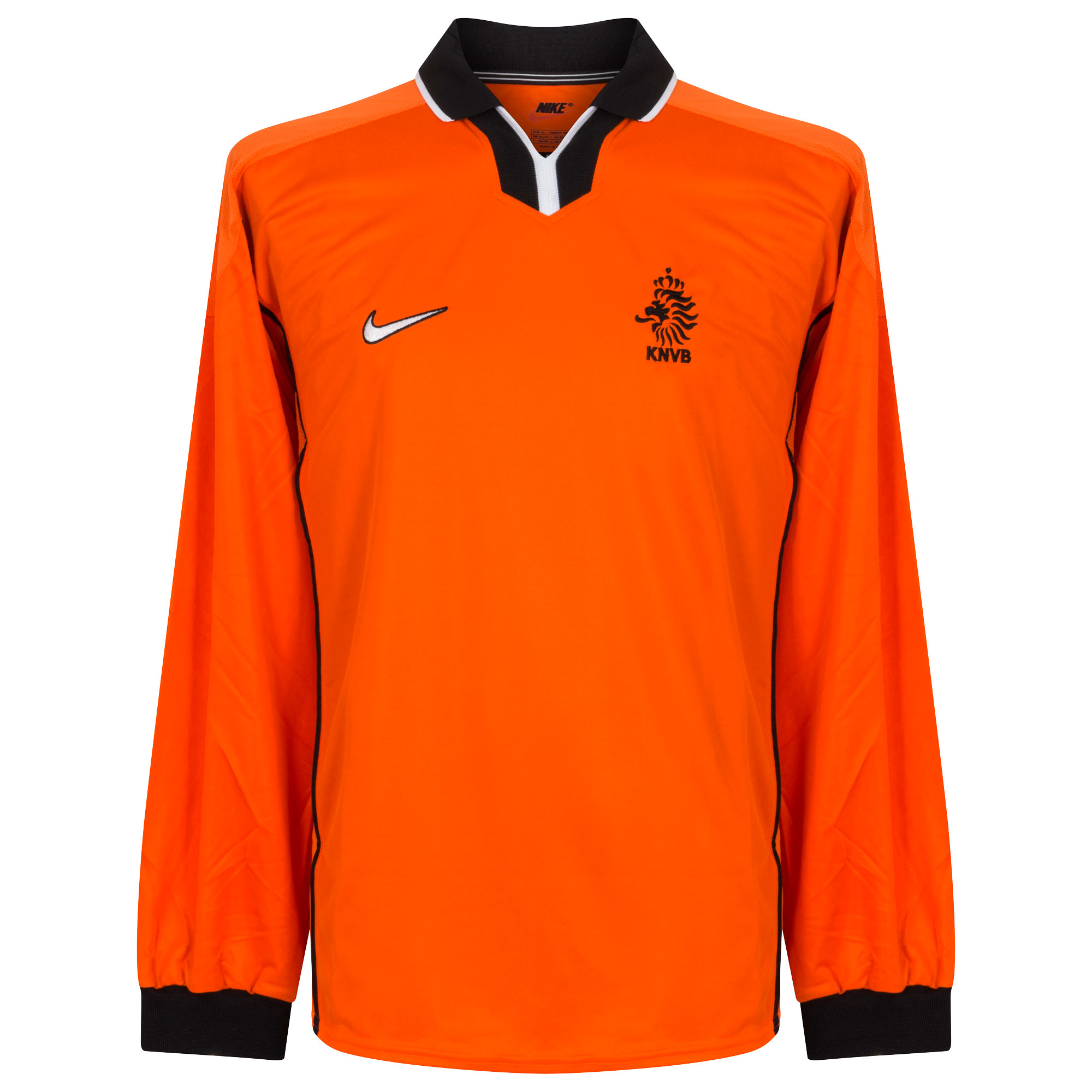 Nederlands Elftal Shirt Thuis 1998-1999 (Lange Mouwen)