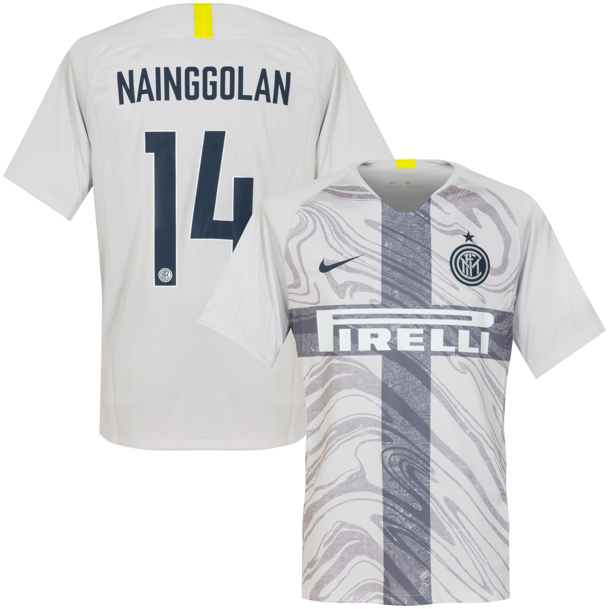 Nike Inter Milan 3E Shirt 2018 2019 Nainggolan 14 nike kopen in de aanbieding