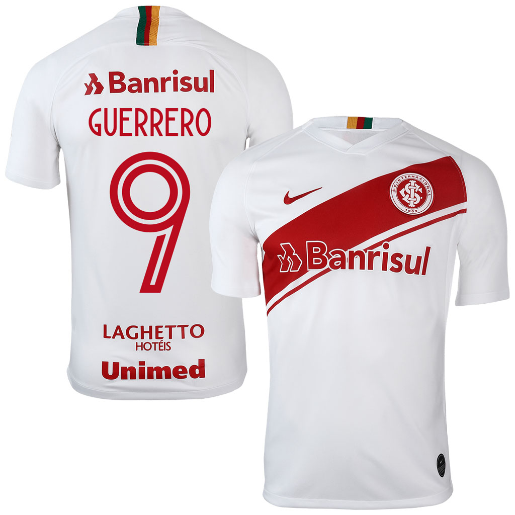 Internacional Shirt Uit 2019-2020 + Guerrero 9 (Fan Style)