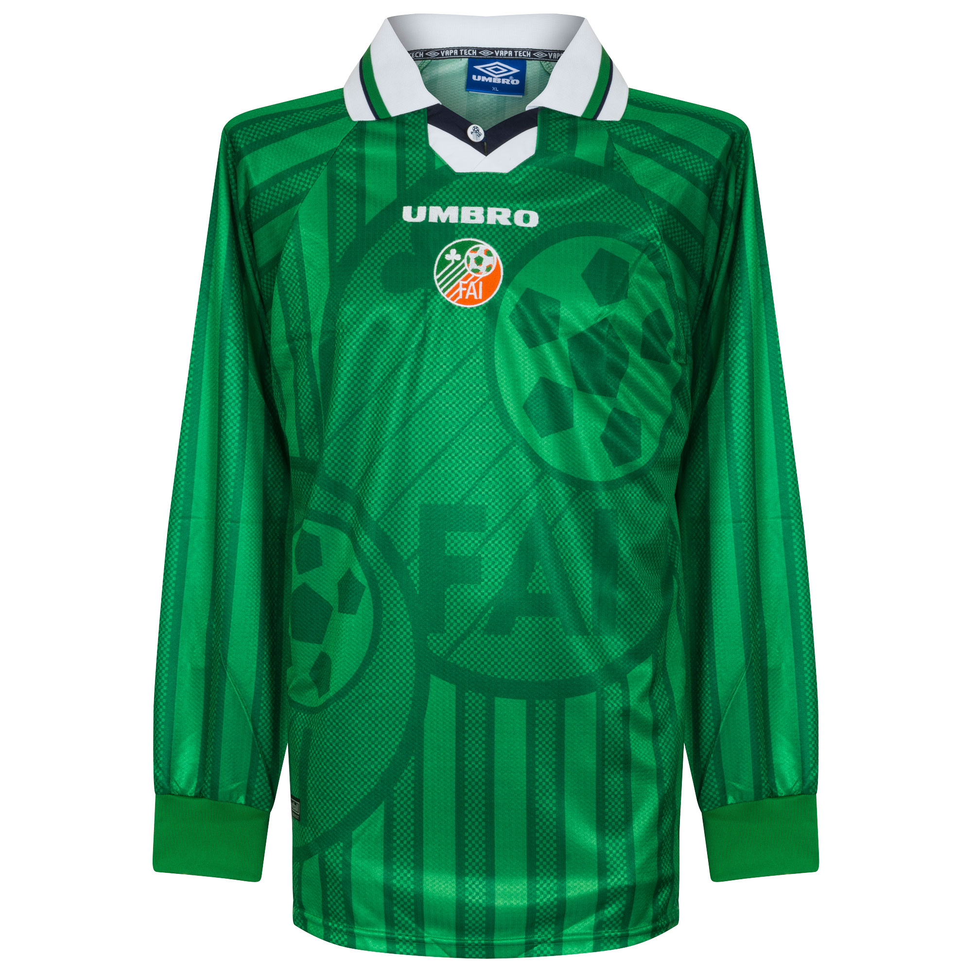 Ierland Shirt Thuis 1997-1999 (Lange Mouwen)