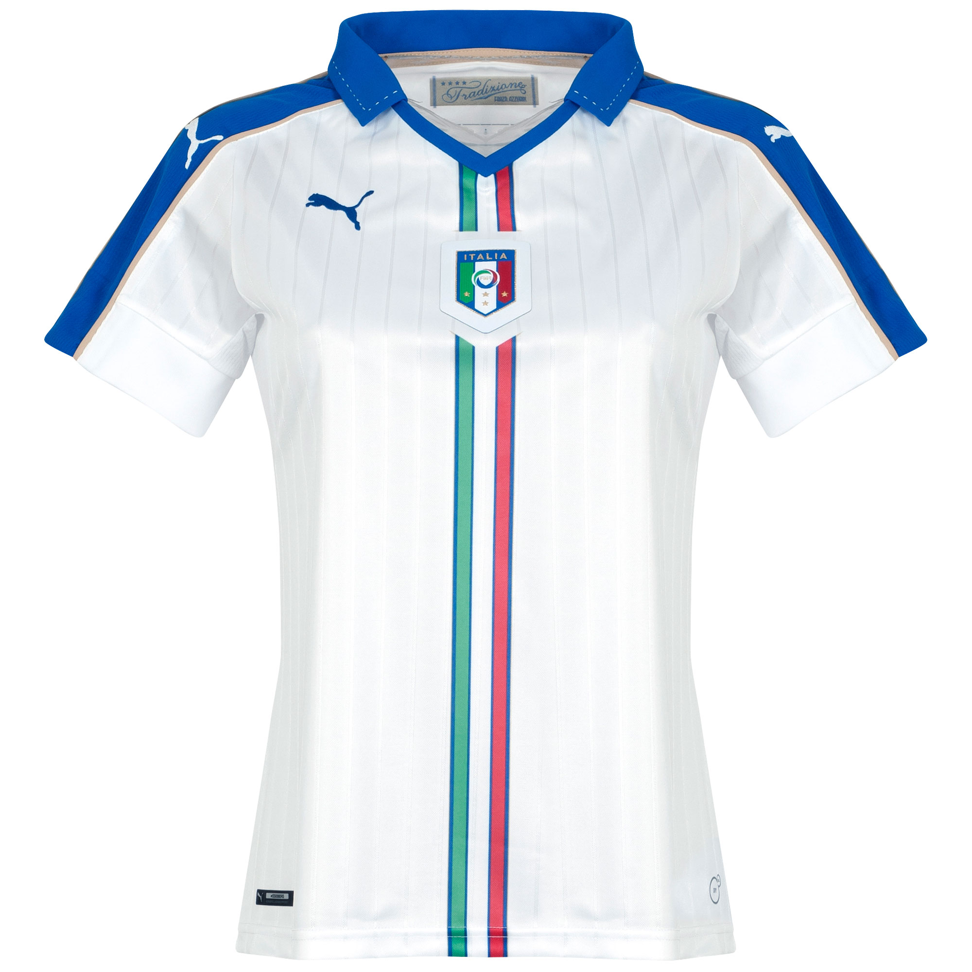 Puma Italie Shirt Uit 2015 2016 Dames puma kopen in de aanbieding