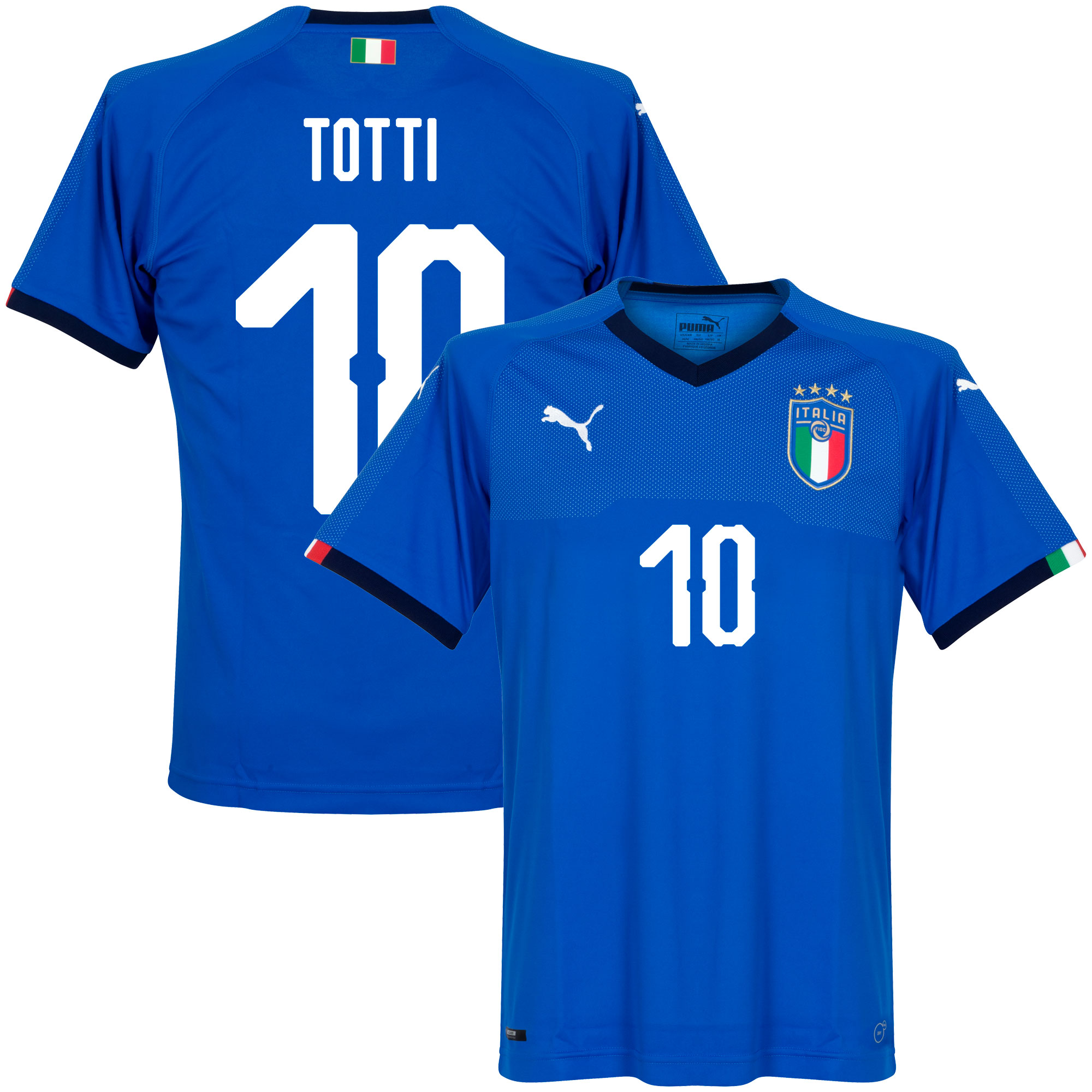 Puma Italie Shirt Thuis 2018 2019 Totti 10 Fan Style puma kopen in de aanbieding Puma Italie Shirt Thuis 2018 2019 Totti 10 Fan Style puma kopen in de aanbieding