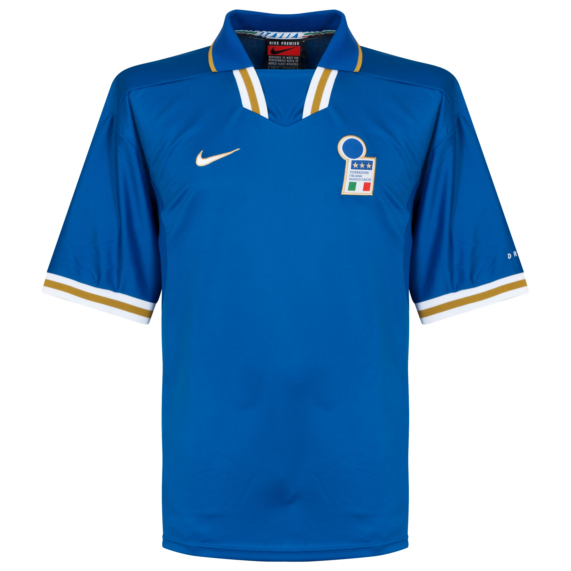 Nike Italië Shirt Thuis 1996-1998 Maat XXL