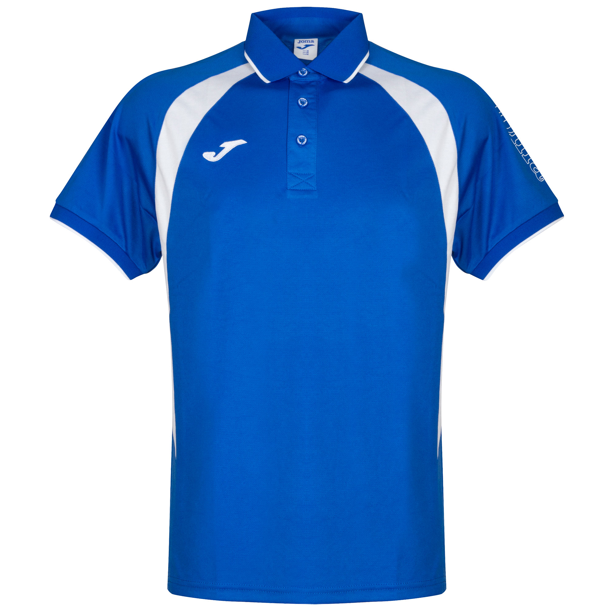 Joma Champion Iii Polo Shirt Blauw Wit joma kopen in de aanbieding