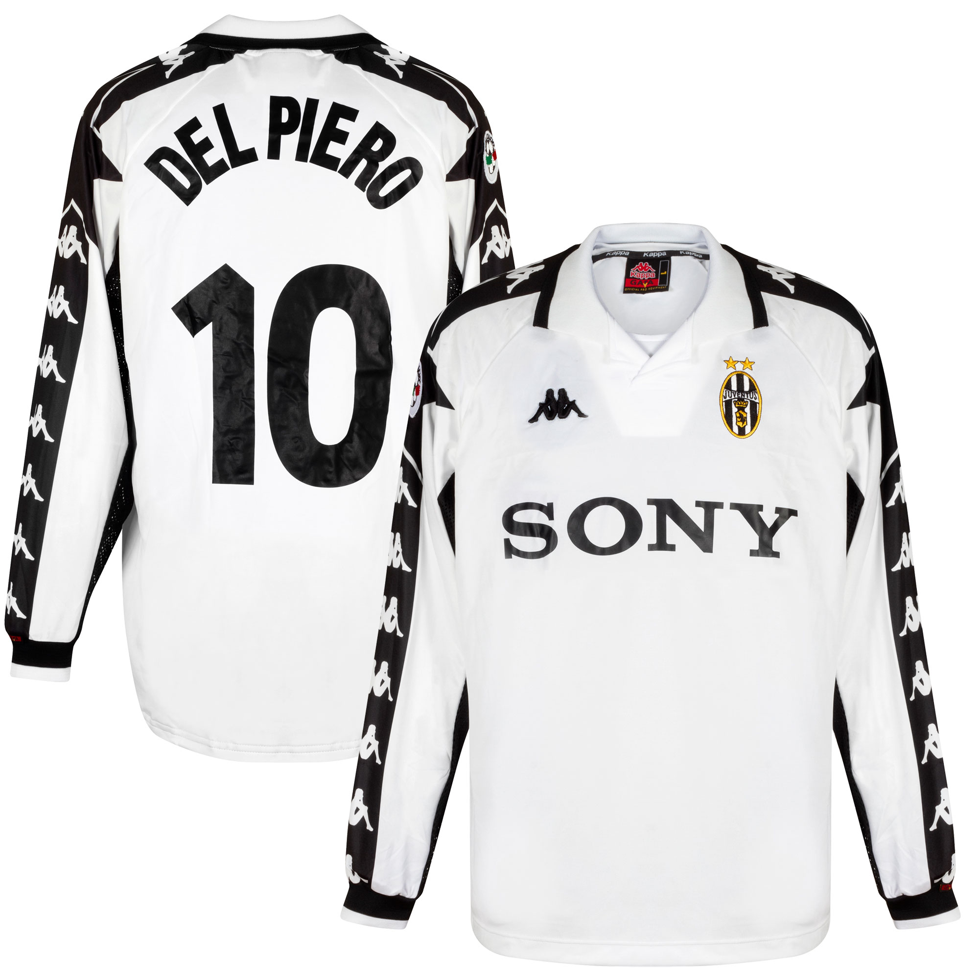 Juventus Shirt Uit 1999-2000 + Del Piero 10 Maat L