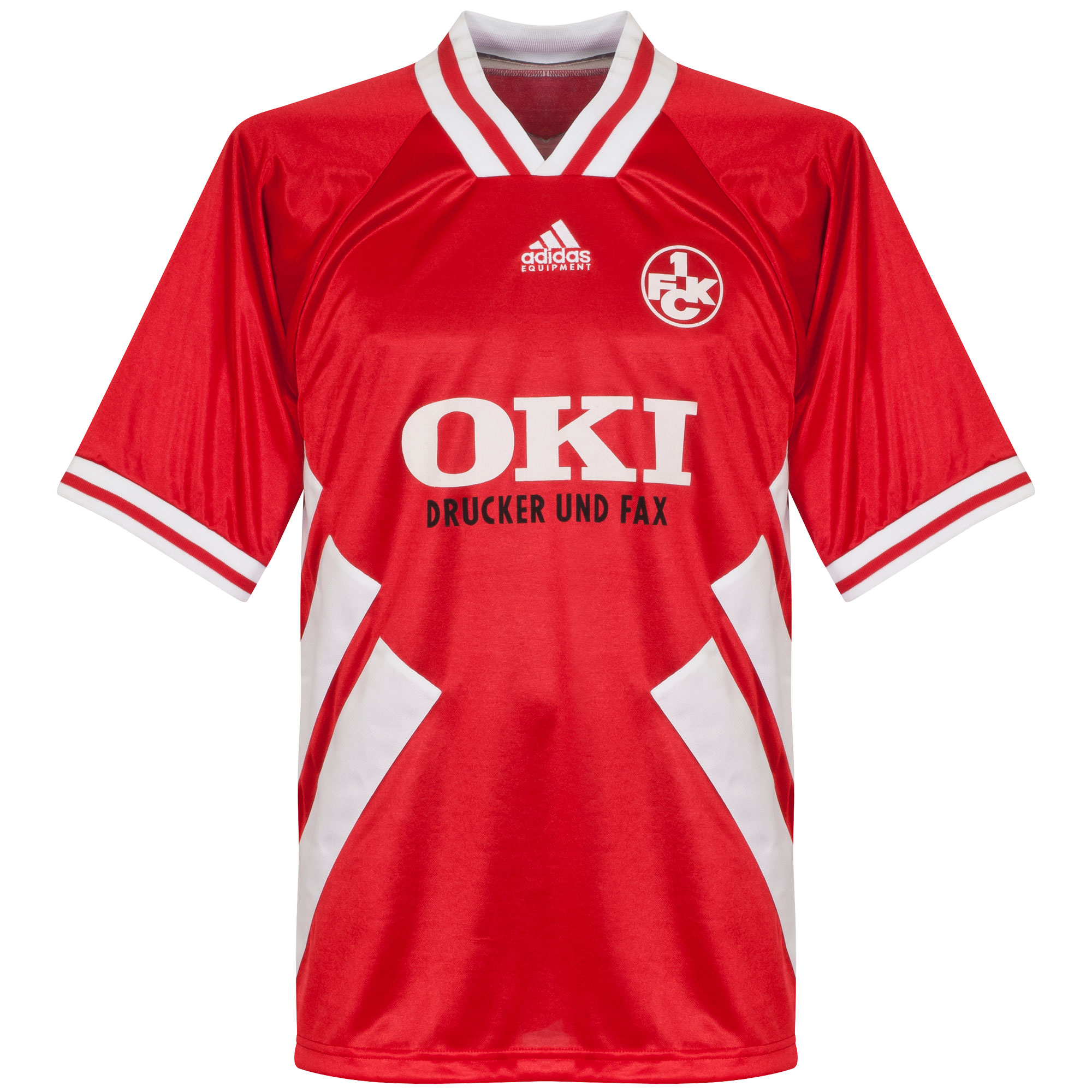 adidas FC Kaiserslauten 1993-1995 Home Shirt - USED Condition (Excellent) - Size Large