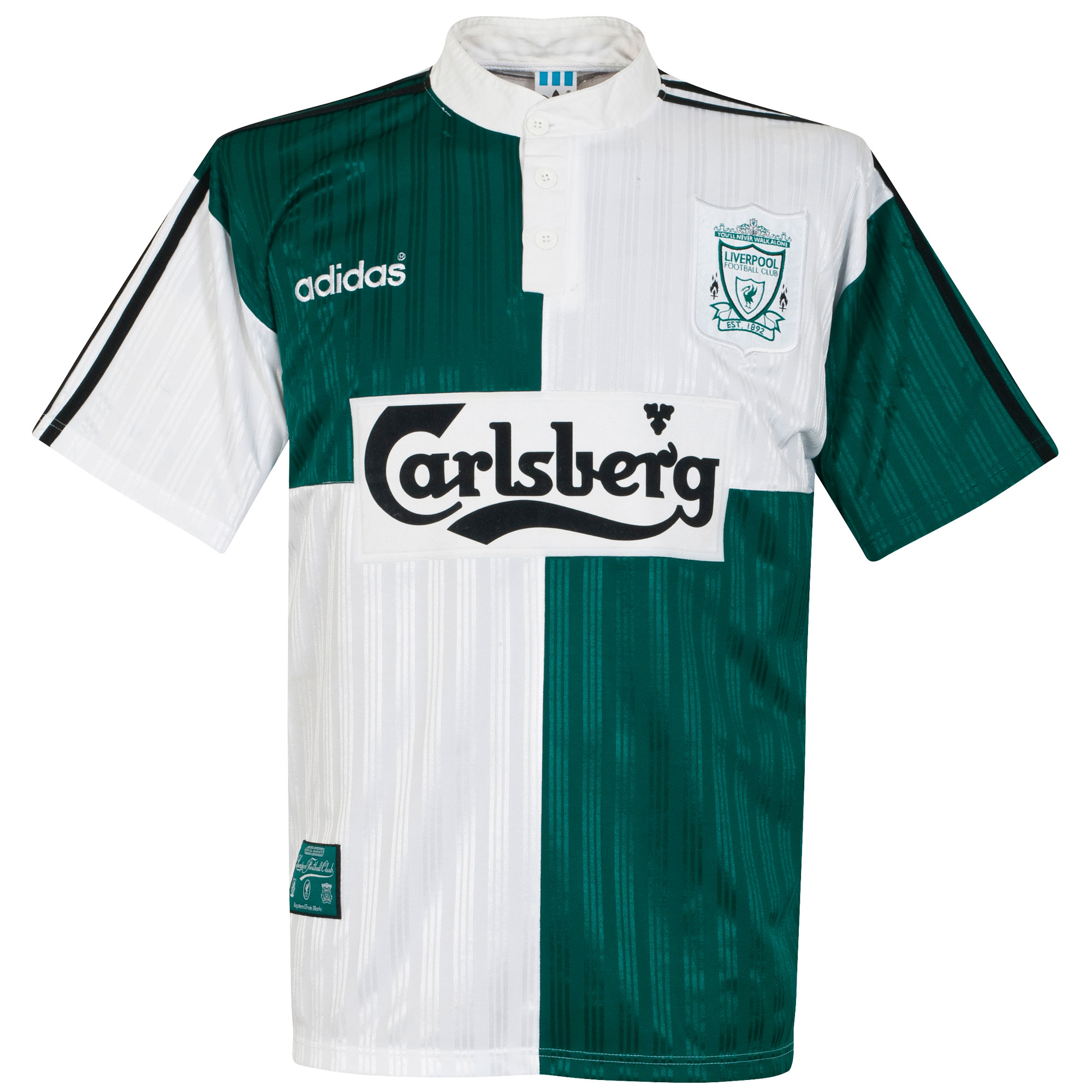 adidas Liverpool 1995-1996 Away Shirt USED Condition (Fair) - Size