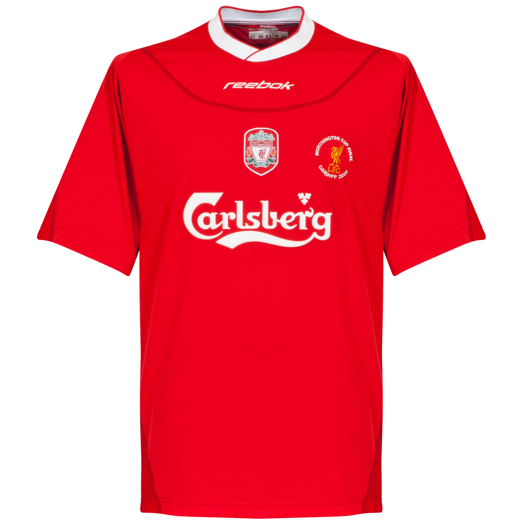 Liverpool Shirt Thuis 2002-2004 Maat XXL