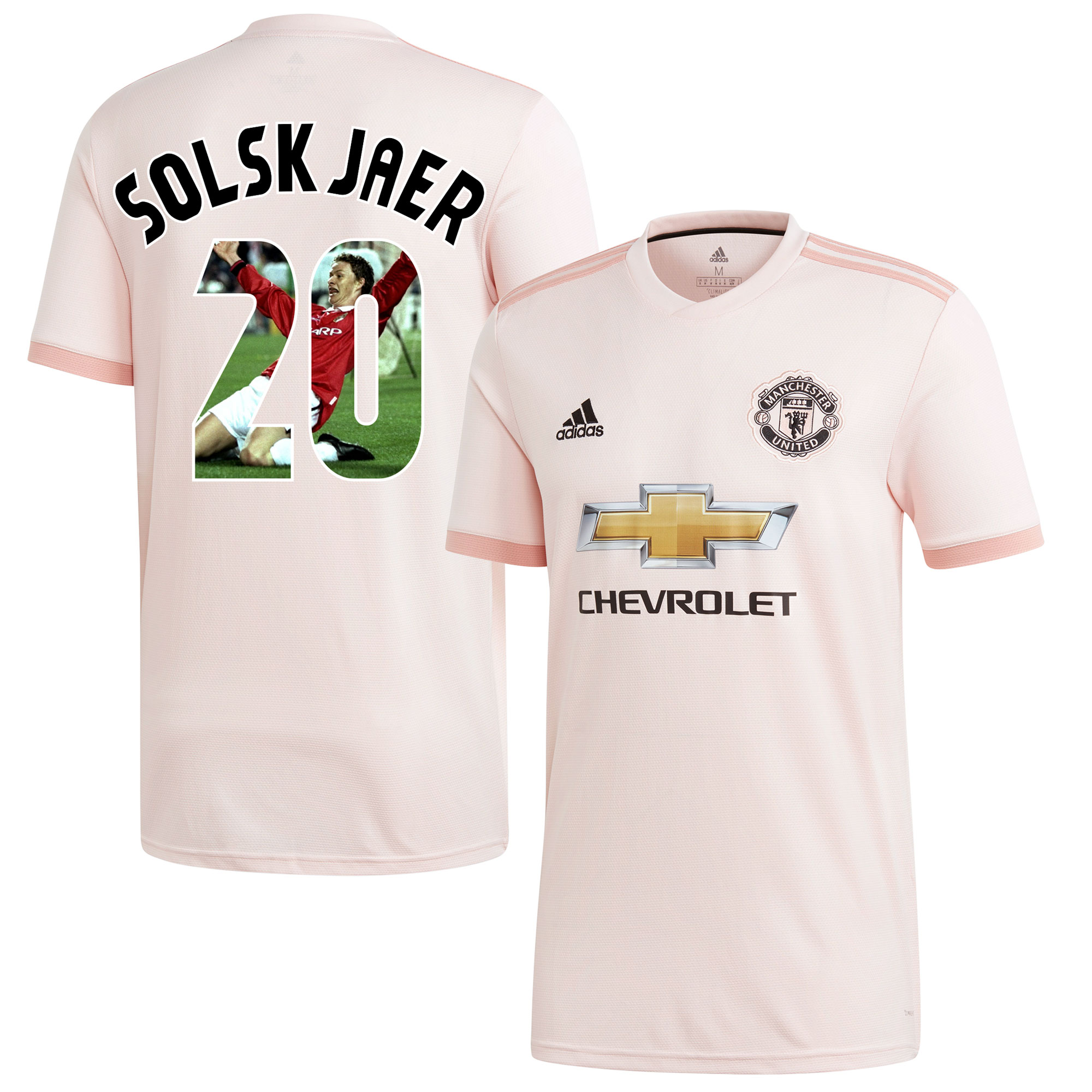 Adidas Manchester United Shirt Uit 2018 2019 Solskjaer 20 Gallery Bedrukking adidas kopen in de aanbieding
