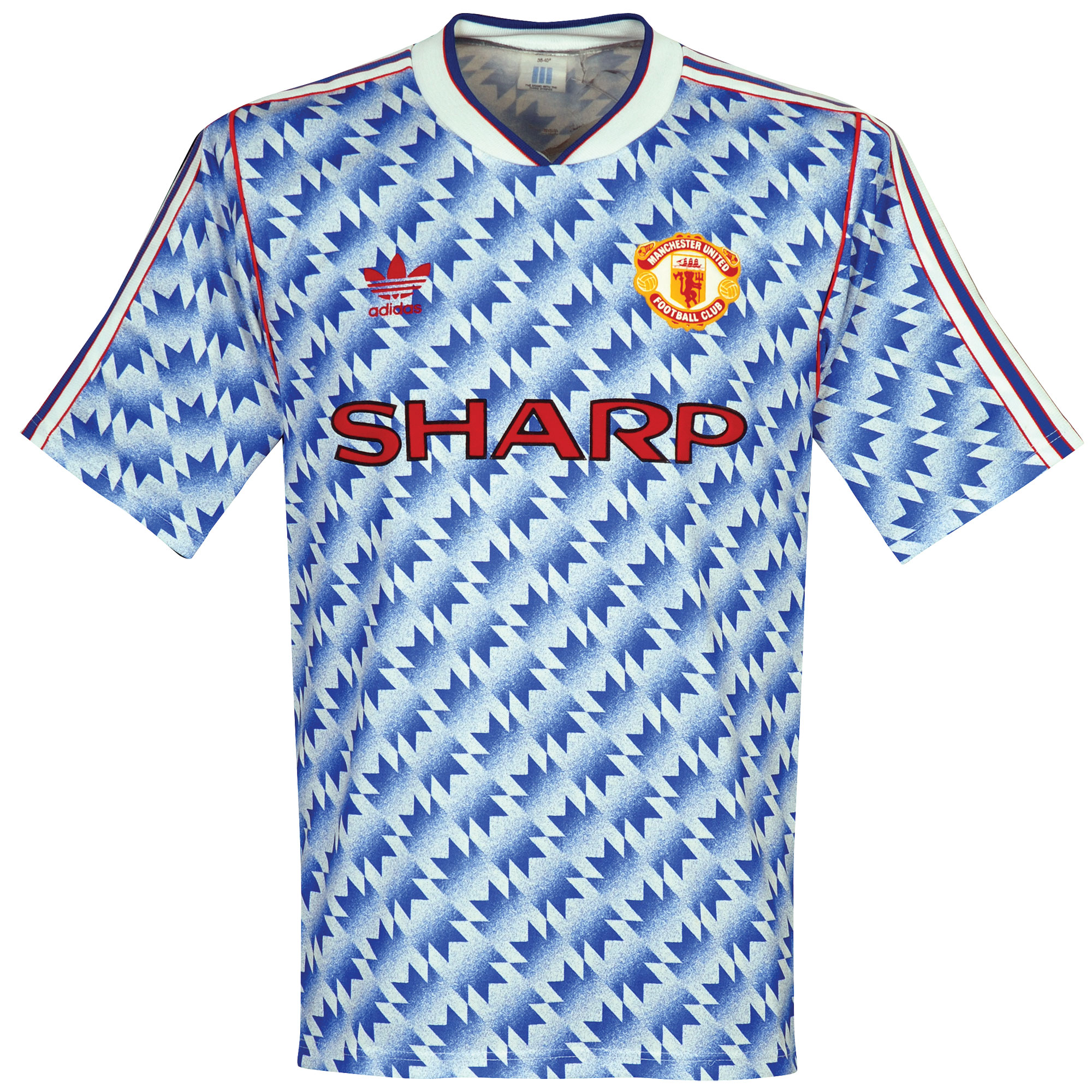Manchester United Shirt Uit 1990-1992 Maat M