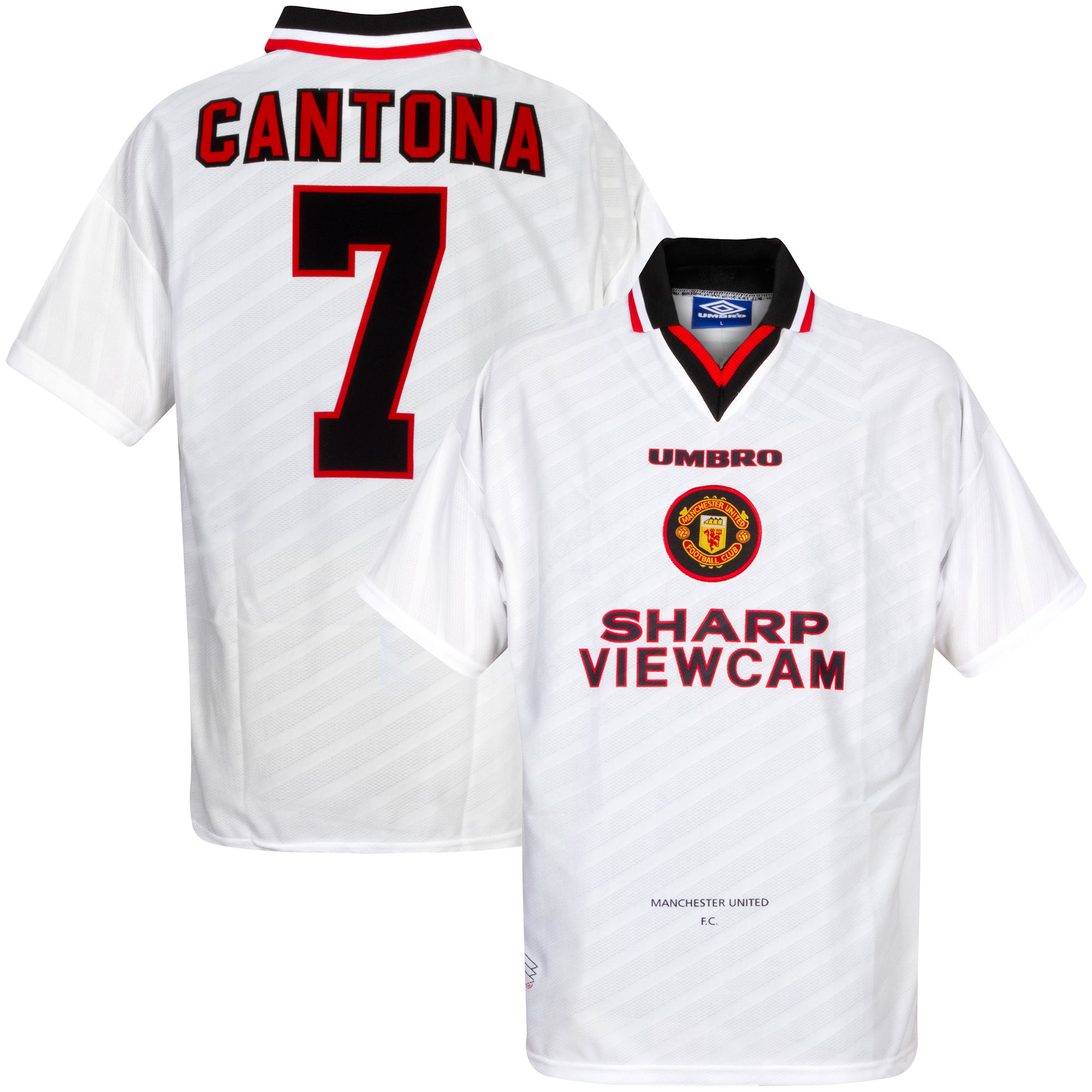 Umbro Manchester United Shirt Uit 1996 1998 Cantona 7 Maat umbro kopen in de aanbieding